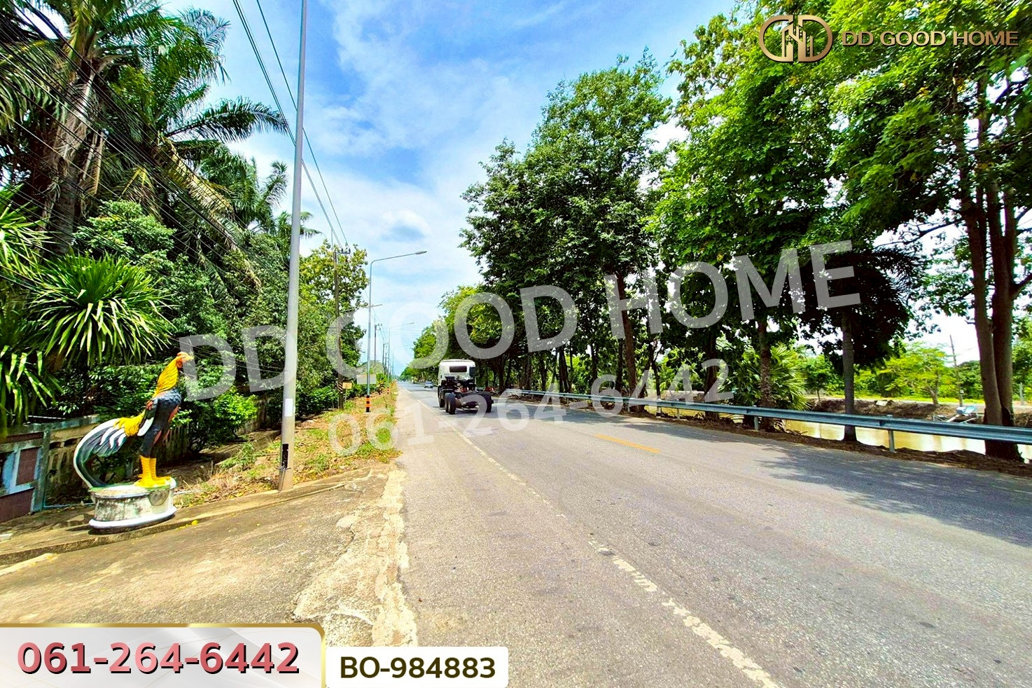 BO-984883 ที่ดินหนองเสือ 60 ตร.ว. ปทุมธานี ใกล้โรงเรียนสารสาสน์วิเทศปทุมธานี