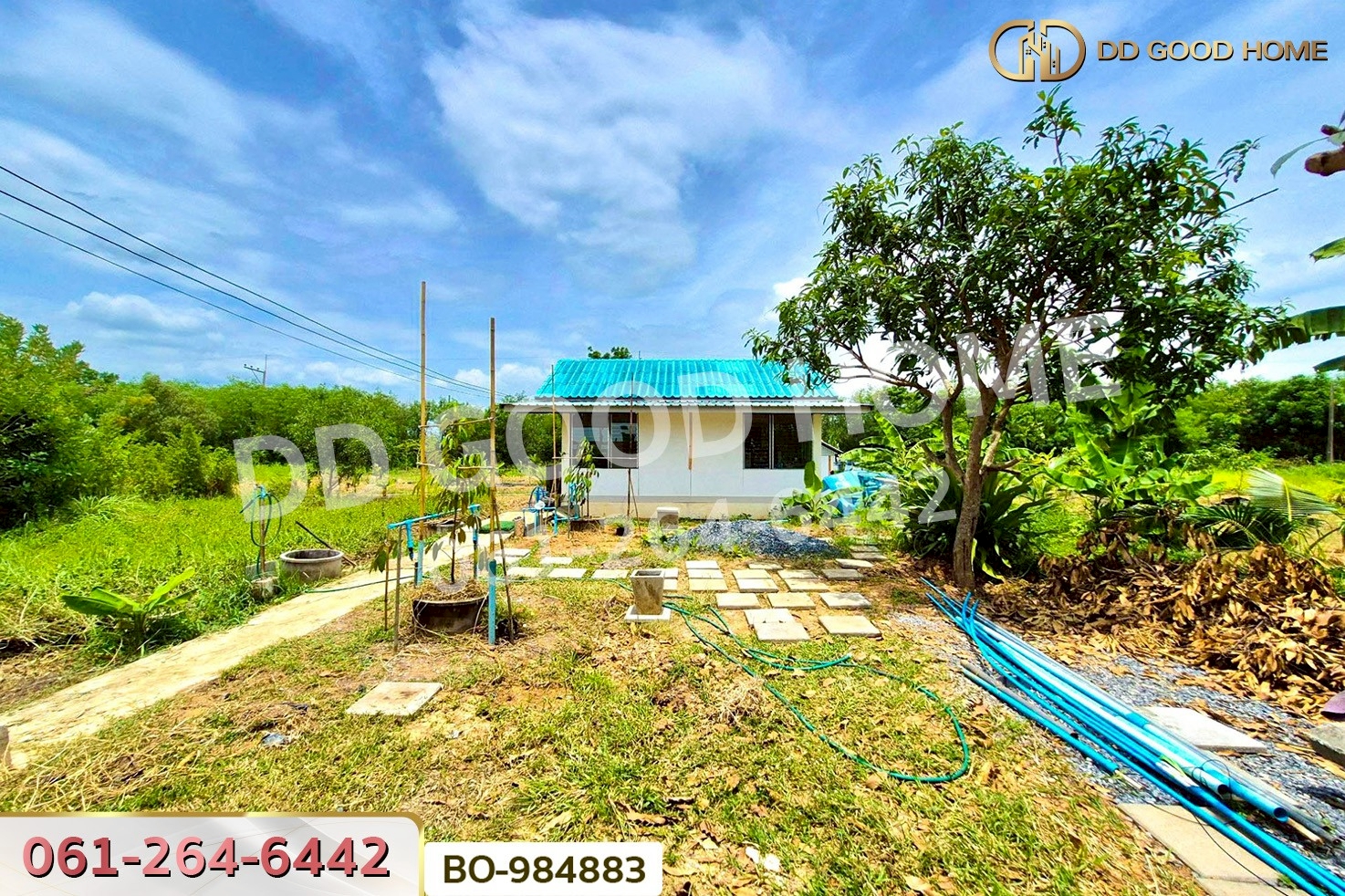 BO-984883 ที่ดินหนองเสือ 60 ตร.ว. ปทุมธานี ใกล้โรงเรียนสารสาสน์วิเทศปทุมธานี