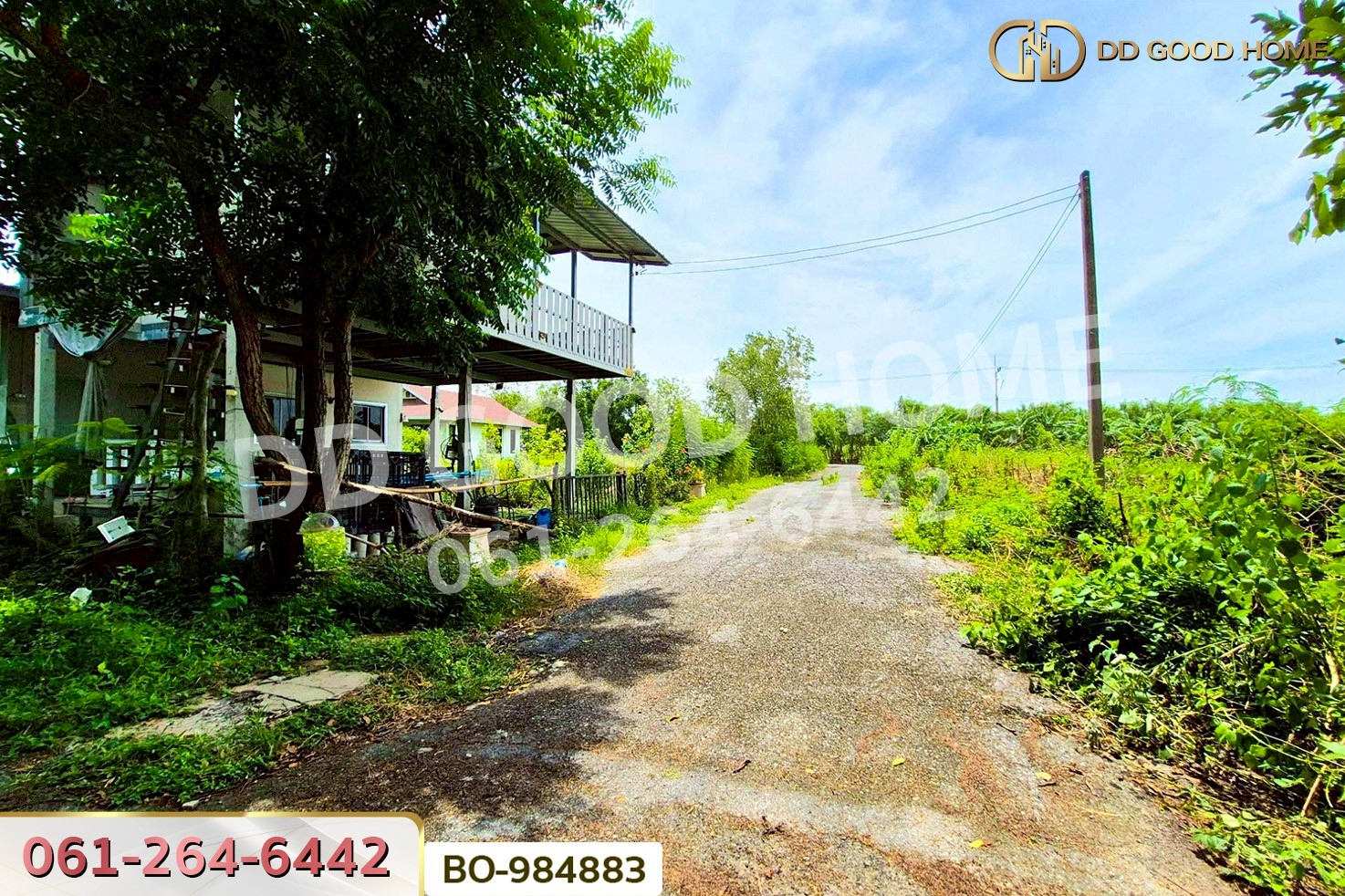 BO-984883 ที่ดินหนองเสือ 60 ตร.ว. ปทุมธานี ใกล้โรงเรียนสารสาสน์วิเทศปทุมธานี