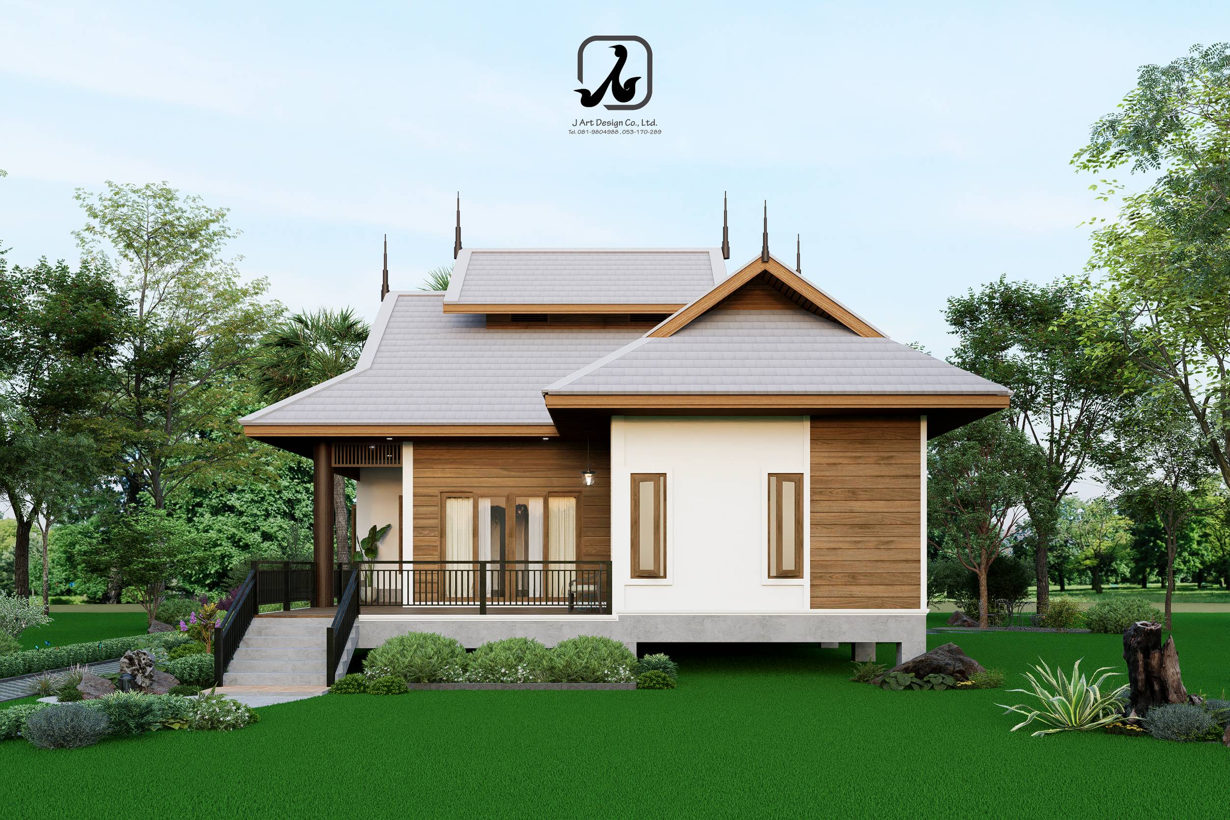 รับออกเเบบบ้าน รับสร้างบ้าน ออกเเบบตกเเต่งภายใน บริการควบวงจรทั่วไทย