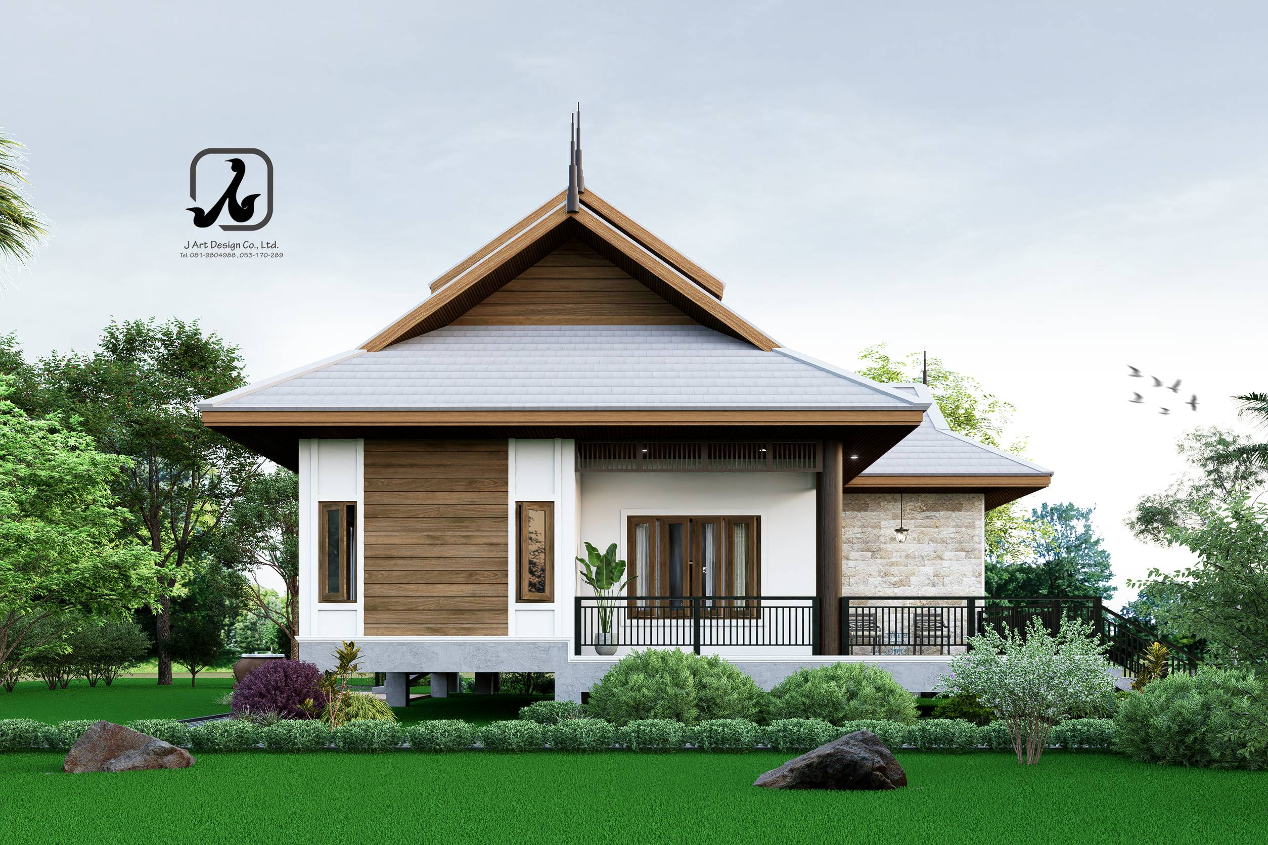 รับออกเเบบบ้าน รับสร้างบ้าน ออกเเบบตกเเต่งภายใน บริการควบวงจรทั่วไทย
