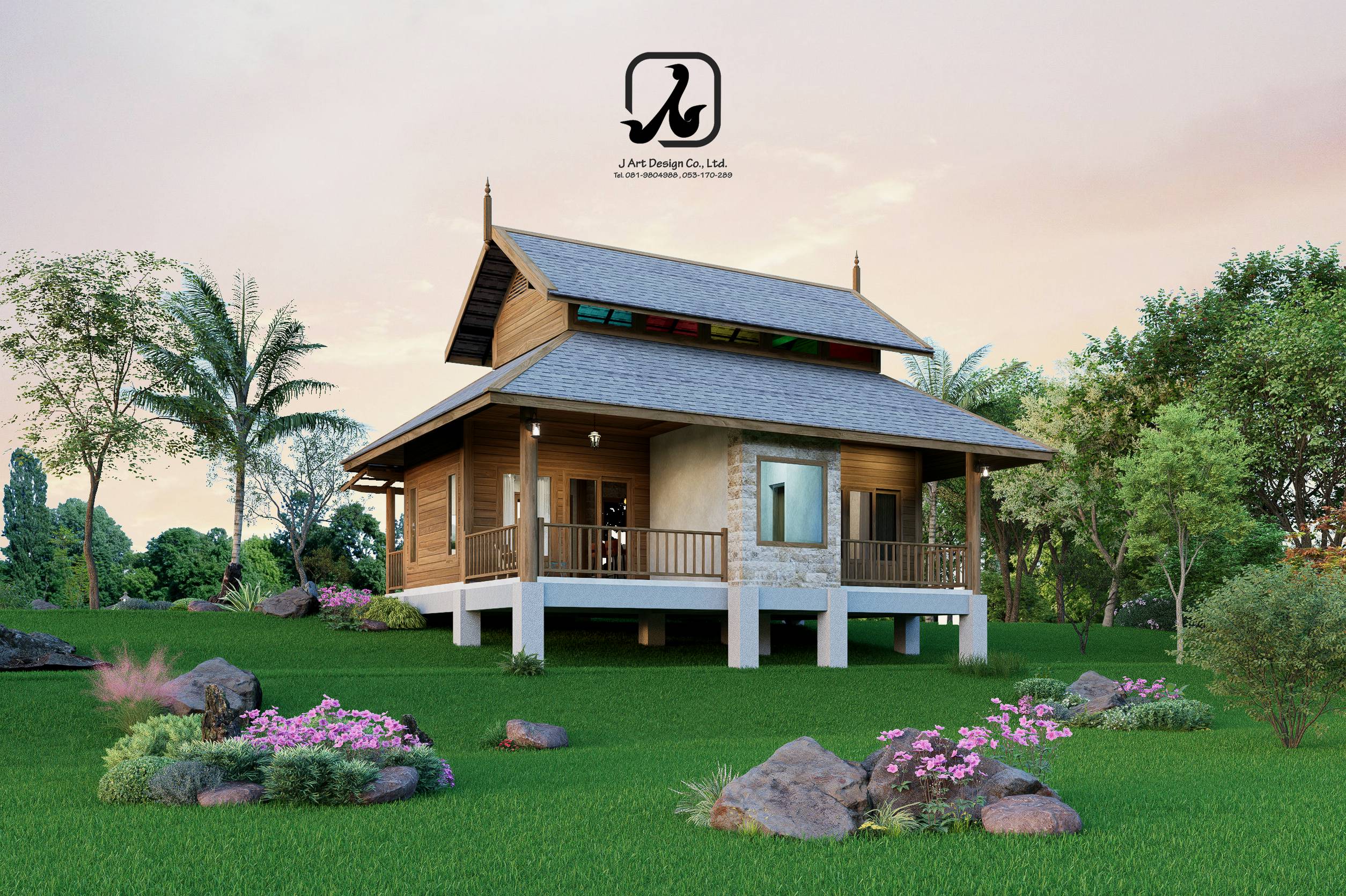 รับออกเเบบบ้าน รับสร้างบ้าน ออกเเบบตกเเต่งภายใน บริการควบวงจรทั่วไทย