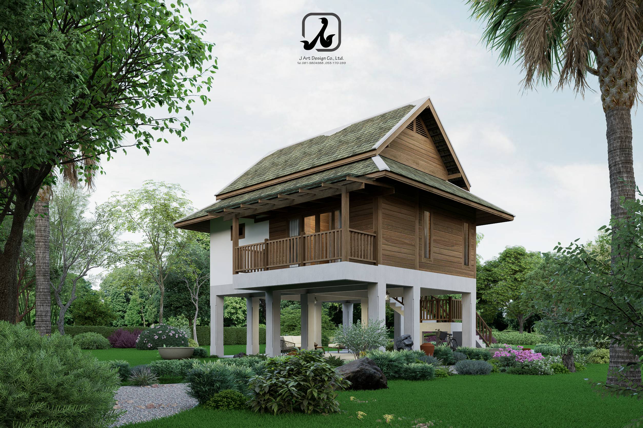 รับออกเเบบบ้าน รับสร้างบ้าน ออกเเบบตกเเต่งภายใน บริการควบวงจรทั่วไทย