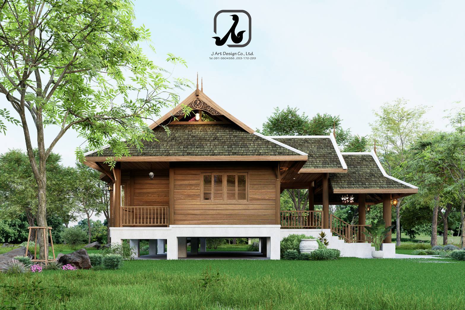 รับออกเเบบบ้าน รับสร้างบ้าน ออกเเบบตกเเต่งภายใน บริการควบวงจรทั่วไทย