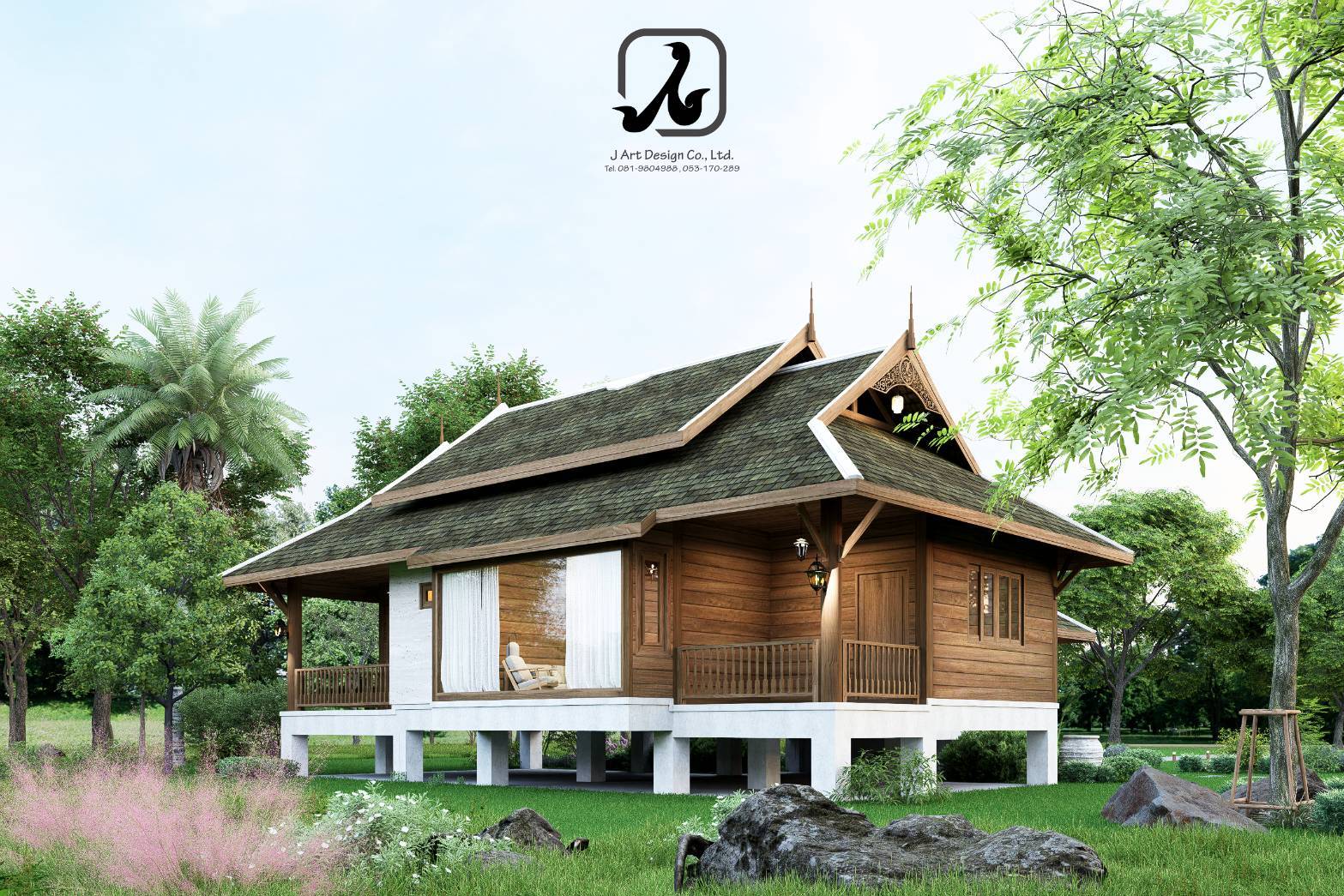 รับออกเเบบบ้าน รับสร้างบ้าน ออกเเบบตกเเต่งภายใน บริการควบวงจรทั่วไทย