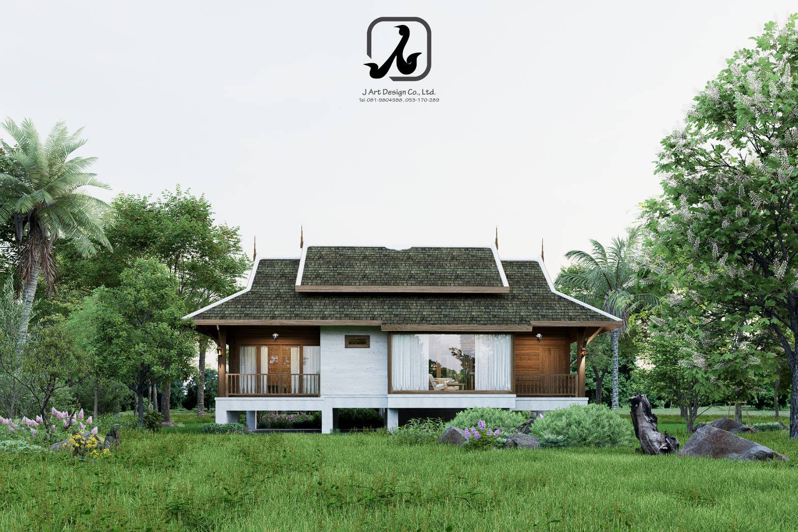 รับออกเเบบบ้าน รับสร้างบ้าน ออกเเบบตกเเต่งภายใน บริการควบวงจรทั่วไทย