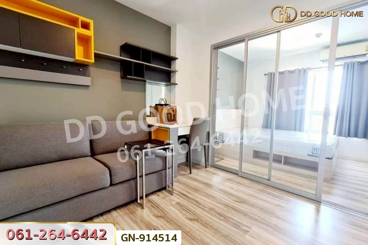 GN-914514 พลัส คอนโด อยุธยา ใกล้วัดใหญ่ชัยมงคล