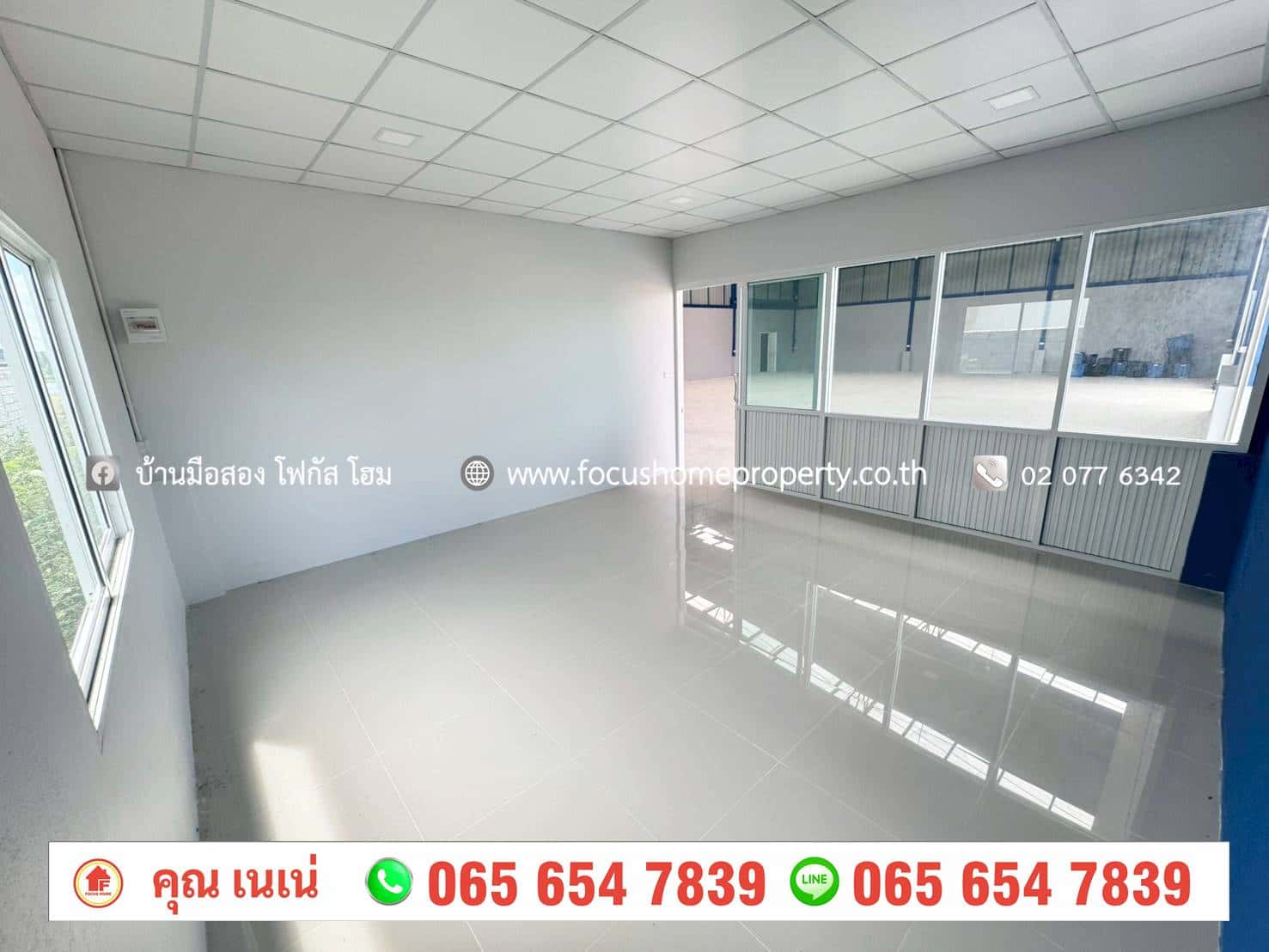 ขาย ที่ดินพร้อมโกดัง 450 ตร.ว ต.ราษฎร์นิยม ไทรน้อย