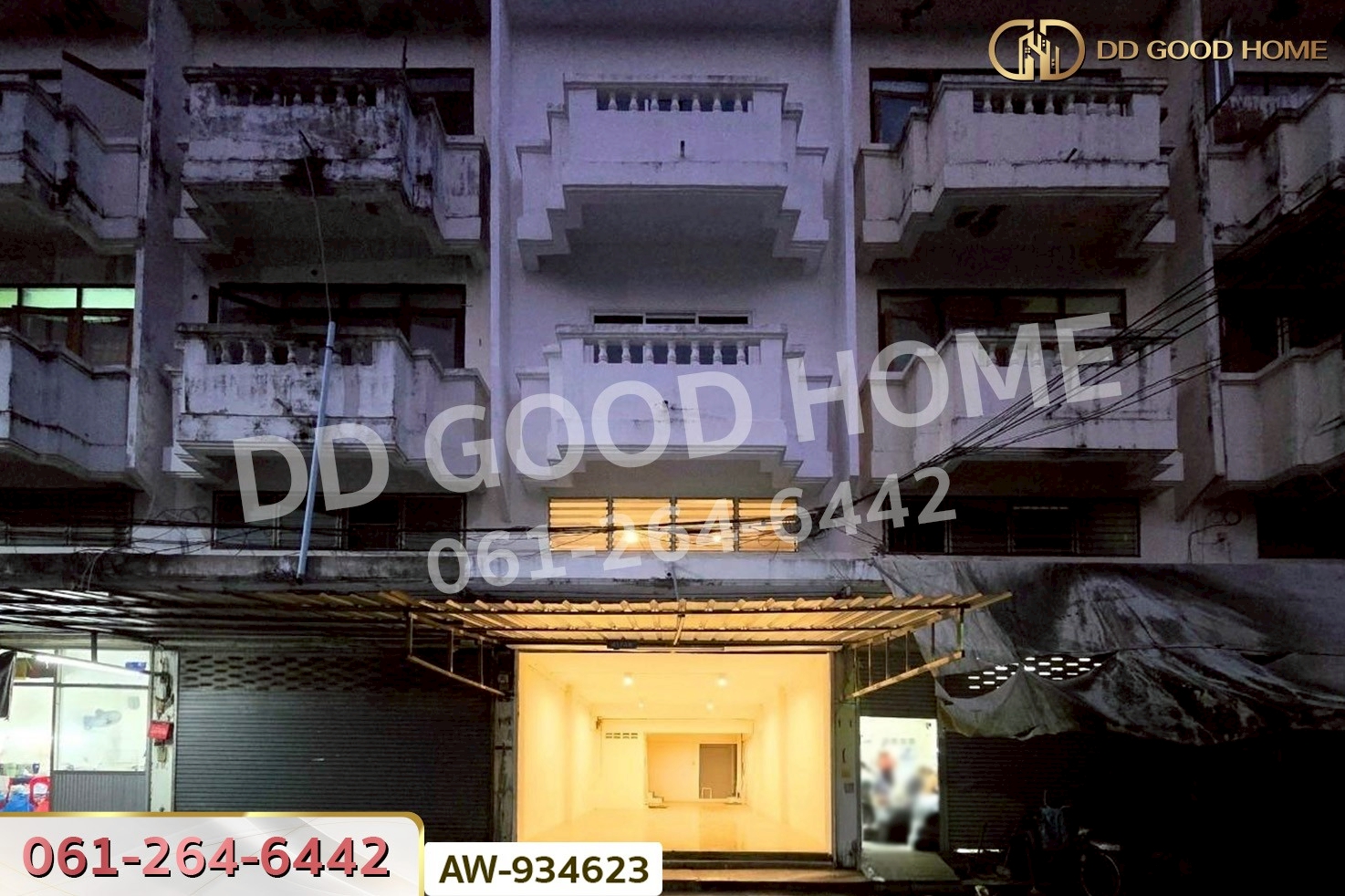 AW-934623 อาคารพาณิชย์ เพชรเกษม ซ.5 บางกอกใหญ่ ใกล้ MRT ท่าพระ (เช่า)