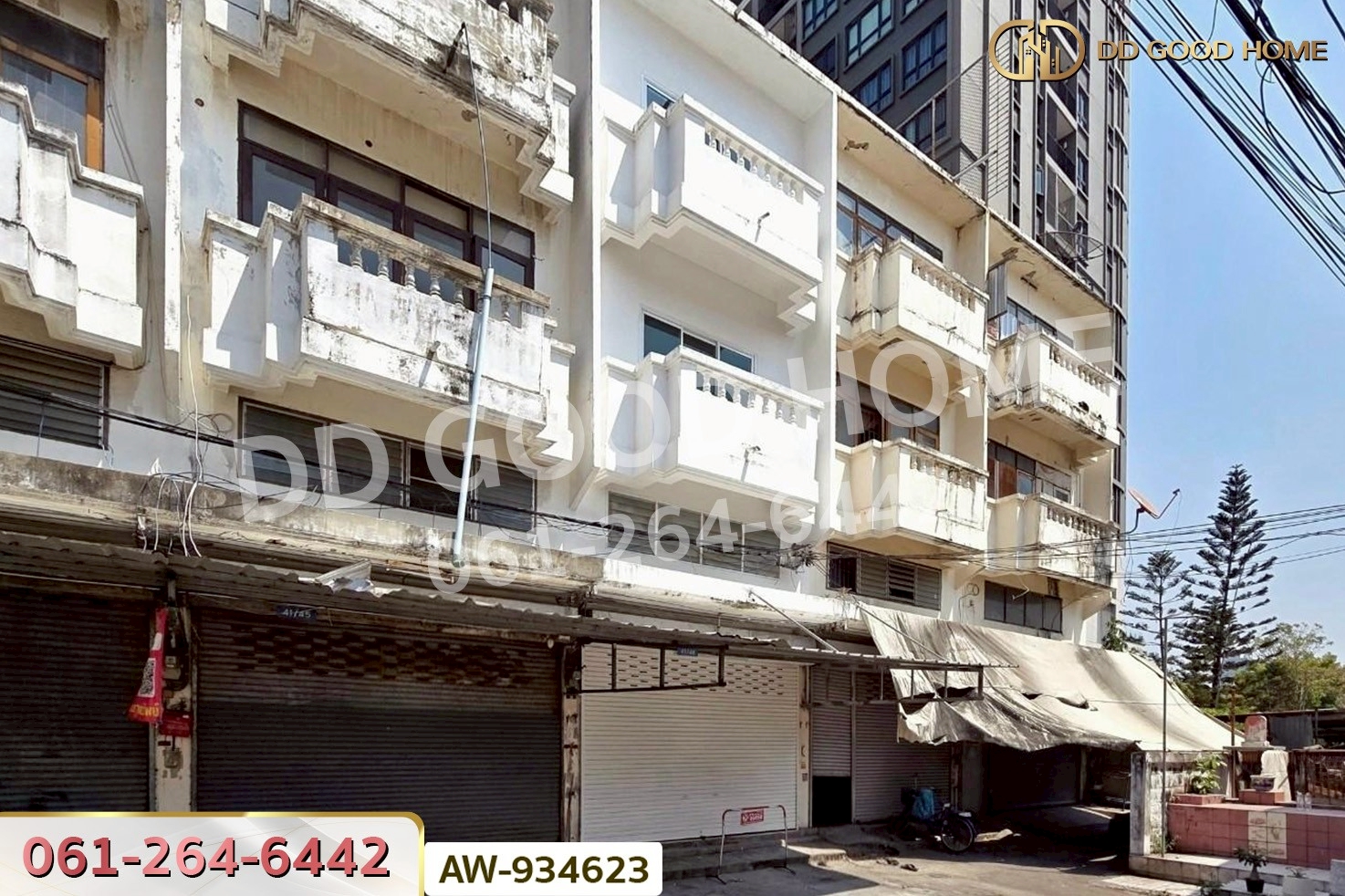 AW-934623 อาคารพาณิชย์ เพชรเกษม ซ.5 บางกอกใหญ่ ใกล้ MRT ท่าพระ (เช่า)