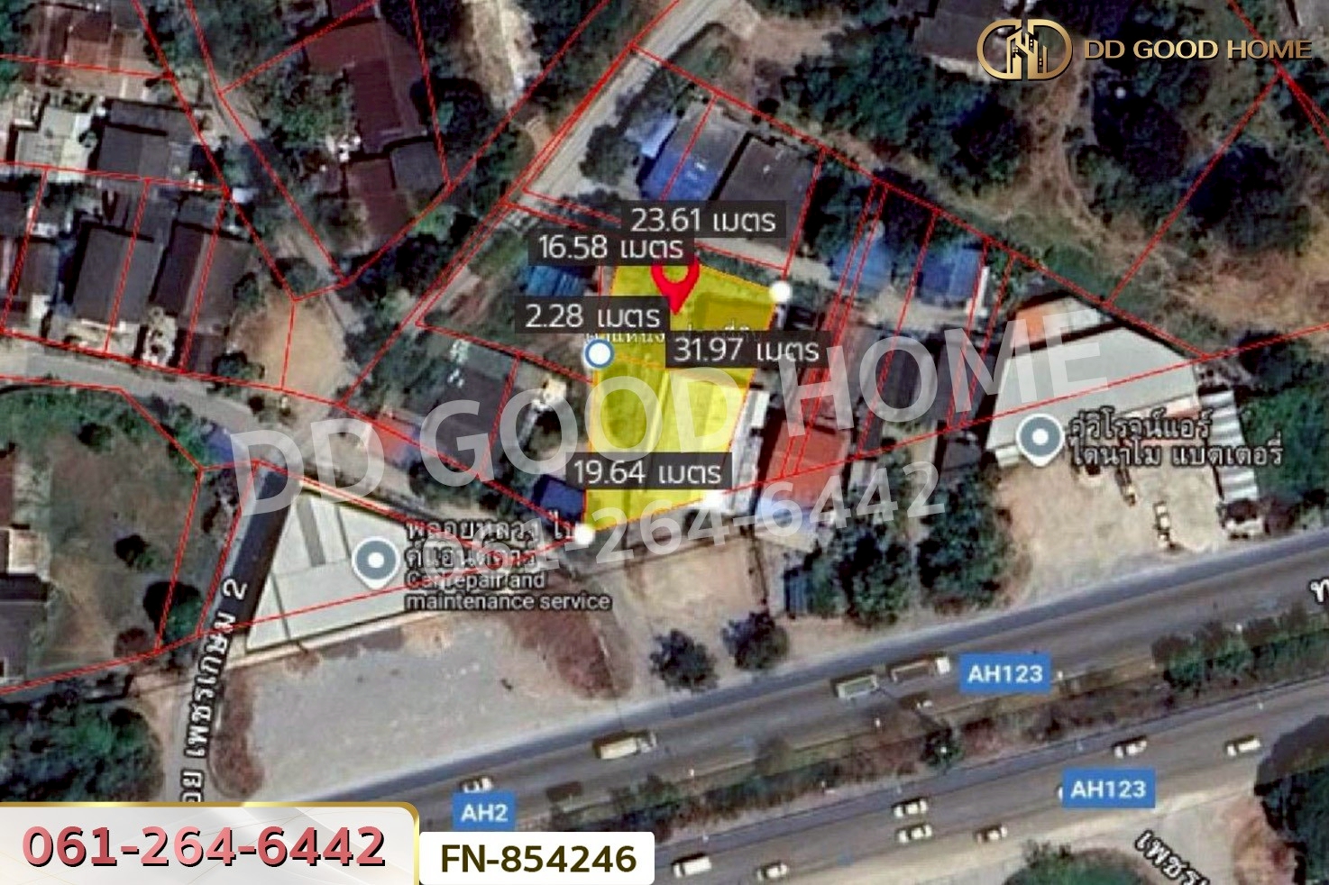 FN-854246 ที่ดินพร้อมสิ่งปลูกสร้างหนองดินแดง 192 ตร.ว. นครปฐม ใกล้แม็คโคร นครปฐม