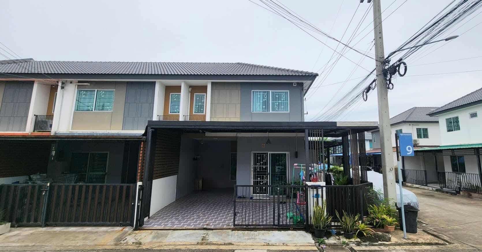 ขายทาวน์โฮม 2 ชั้น หมู่บ้านพฤกษา 117 เพชรเกษม 91 พุทธสาคร อ.กระทุ่มแบน จ.สมุทรสาคร