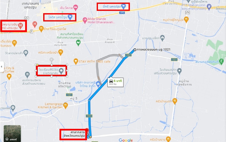 ที่ดินจัดสรรแปลงสวย นครปฐม ทำเลดีมาก น้ำไฟพร้อม แบ่งขาย 64/100/200 ตรว. เหมาะสร้างบ้านเดี่ยว โฮมออฟฟิศ เจ้าของขายเอง!! 