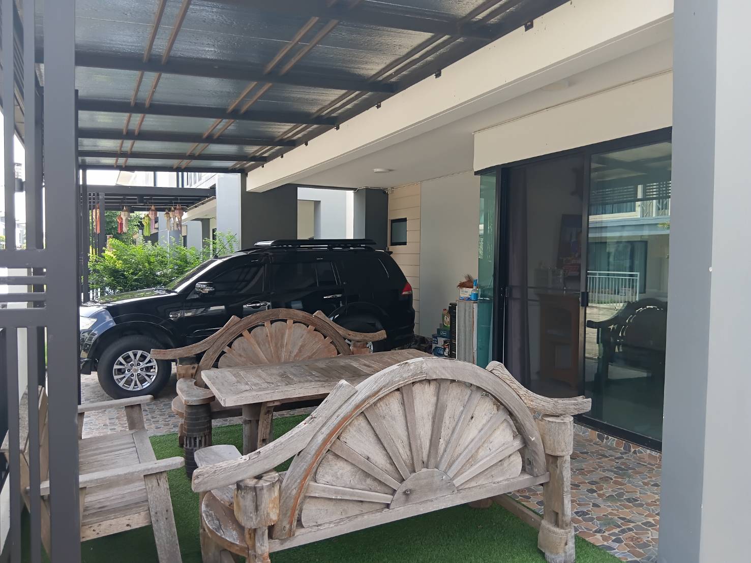 ขายบ้านแฝด (หลังเดี่ยว) 2 ชั้น สไตล์อบอุ่น พร้อมอยู่ โครงการหมู่บ้านอีโคเฮาส์ วงแหวนลำลูกกา จ.ปทุมธานี