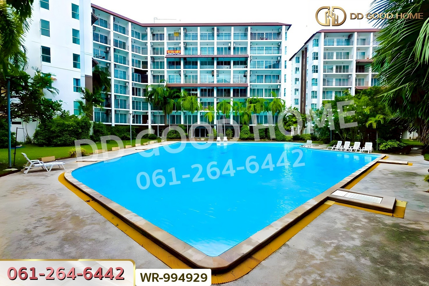 WR-994929 คอนโด เอดี รีสอร์ท ชะอำ-หัวหิน เพชรบุรี ใกล้ชายหาดชะอำ