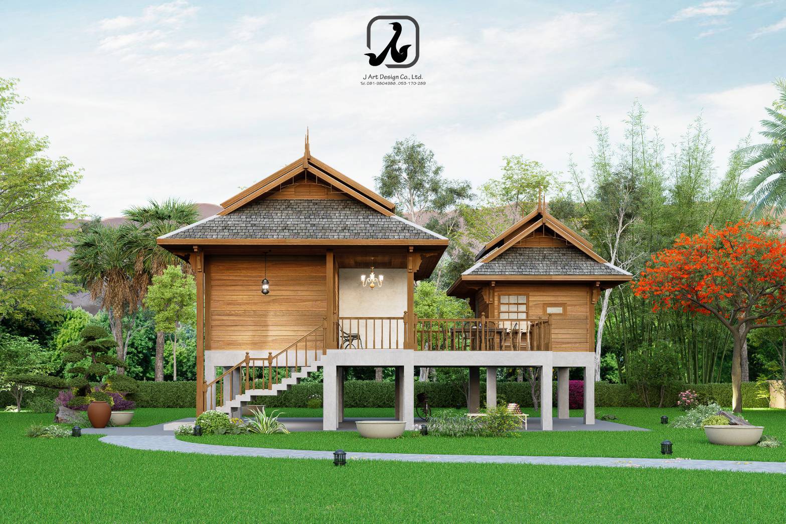 รับสร้างบ้าน ออกแบบตกแต่งภายใน บริการรับเหมาก่อสร้างบ้าน ทั่วไทย