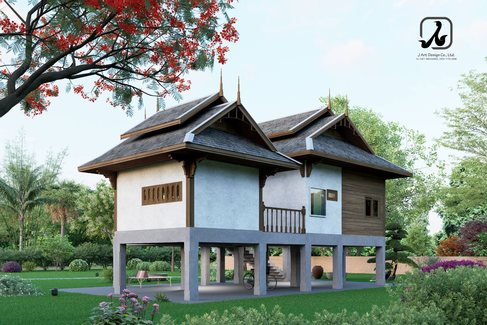 รับสร้างบ้าน ออกแบบตกแต่งภายใน บริการรับเหมาก่อสร้างบ้าน ทั่วไทย