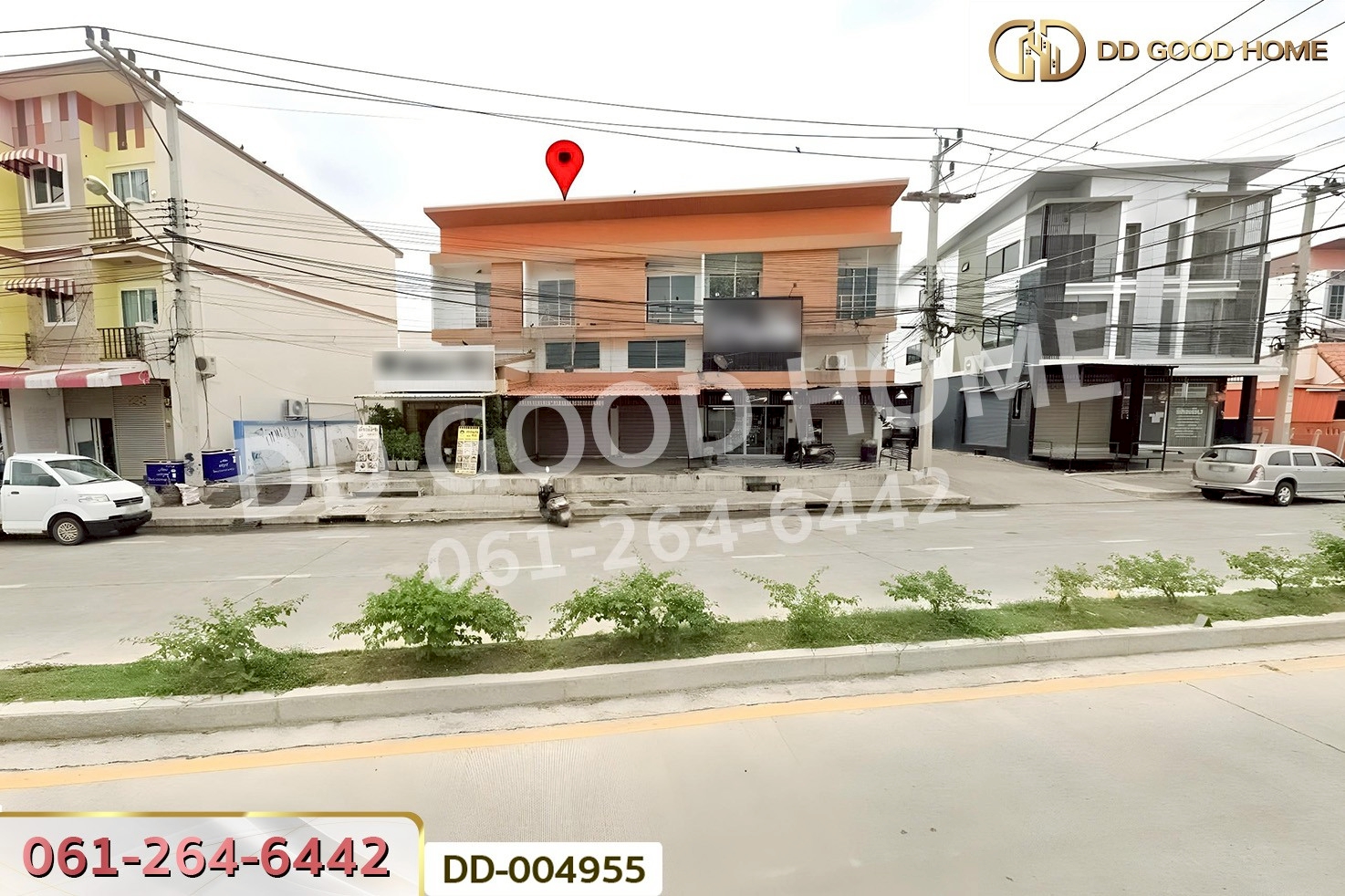 DD-004955 อาคารพาณิชย์ ถ.กลางเมืองพัฒนา เพชรบูรณ์ ใกล้สำนักงานเทศบาลเมืองเพชรบูรณ์