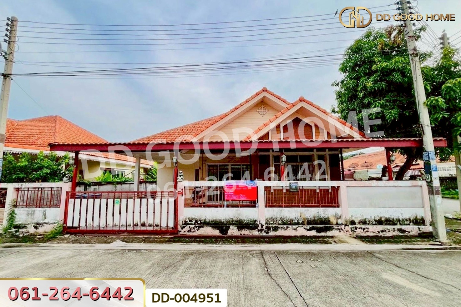 DD-004951 บ้านเดี่ยว บ้านสร้างแกรนด์ 5 (โรจนะ-วังน้อย) พระนครศรีอยุธยา ใกล้สำนักงานที่ดินจังหวัดพระนครศรีอยุธยา สาขาวังน้อย