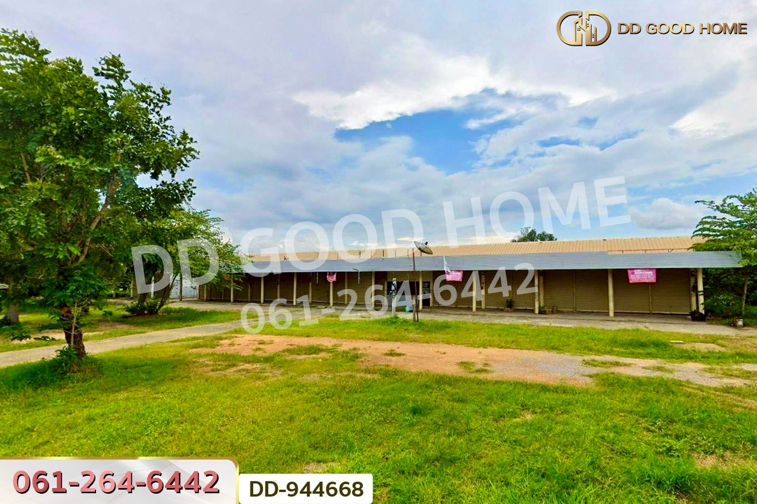 DD-944668 อาคารพาณิชย์ชั้นเดียว โนนสะอาด อุดรธานี ใกล้ที่ว่าการอำเภอโนนสะอาด (เช่า)