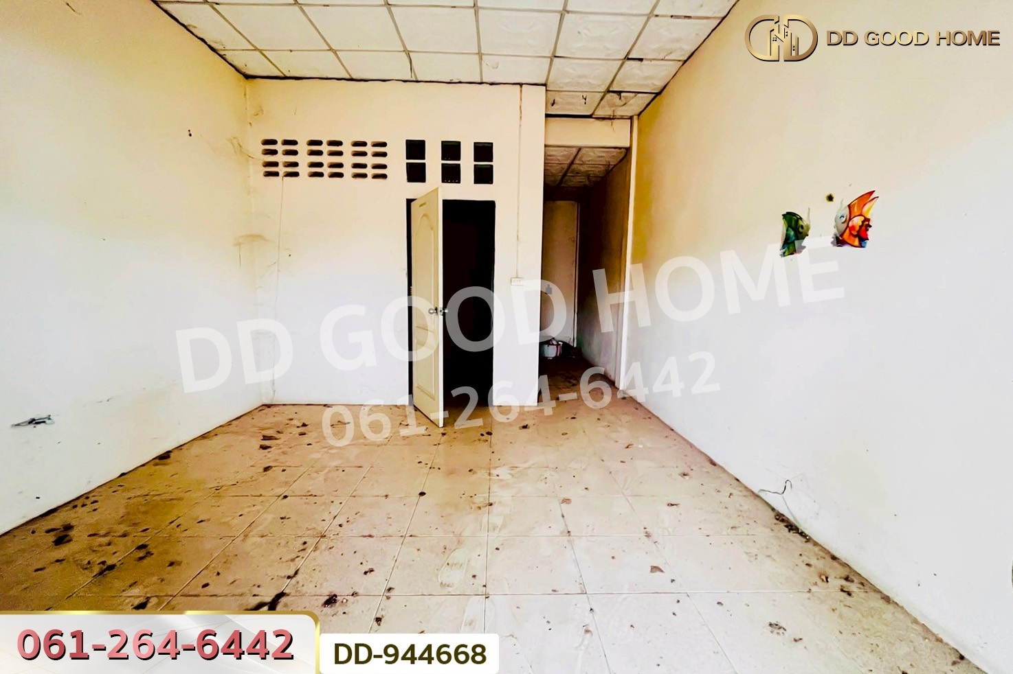 DD-944668 อาคารพาณิชย์ชั้นเดียว โนนสะอาด อุดรธานี ใกล้ที่ว่าการอำเภอโนนสะอาด (เช่า)