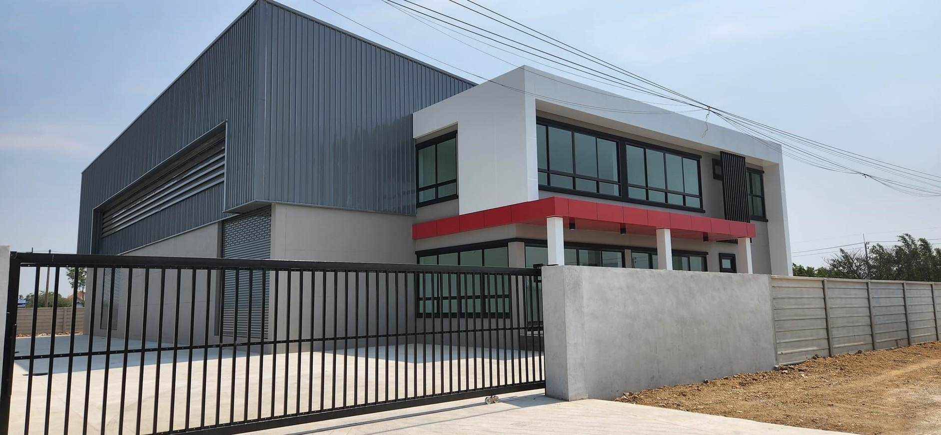 ขายที่ดินพร้อมสร้าง โกดัง ออฟฟิศ โครงการ มังกรทอง จ.นนทบุรี