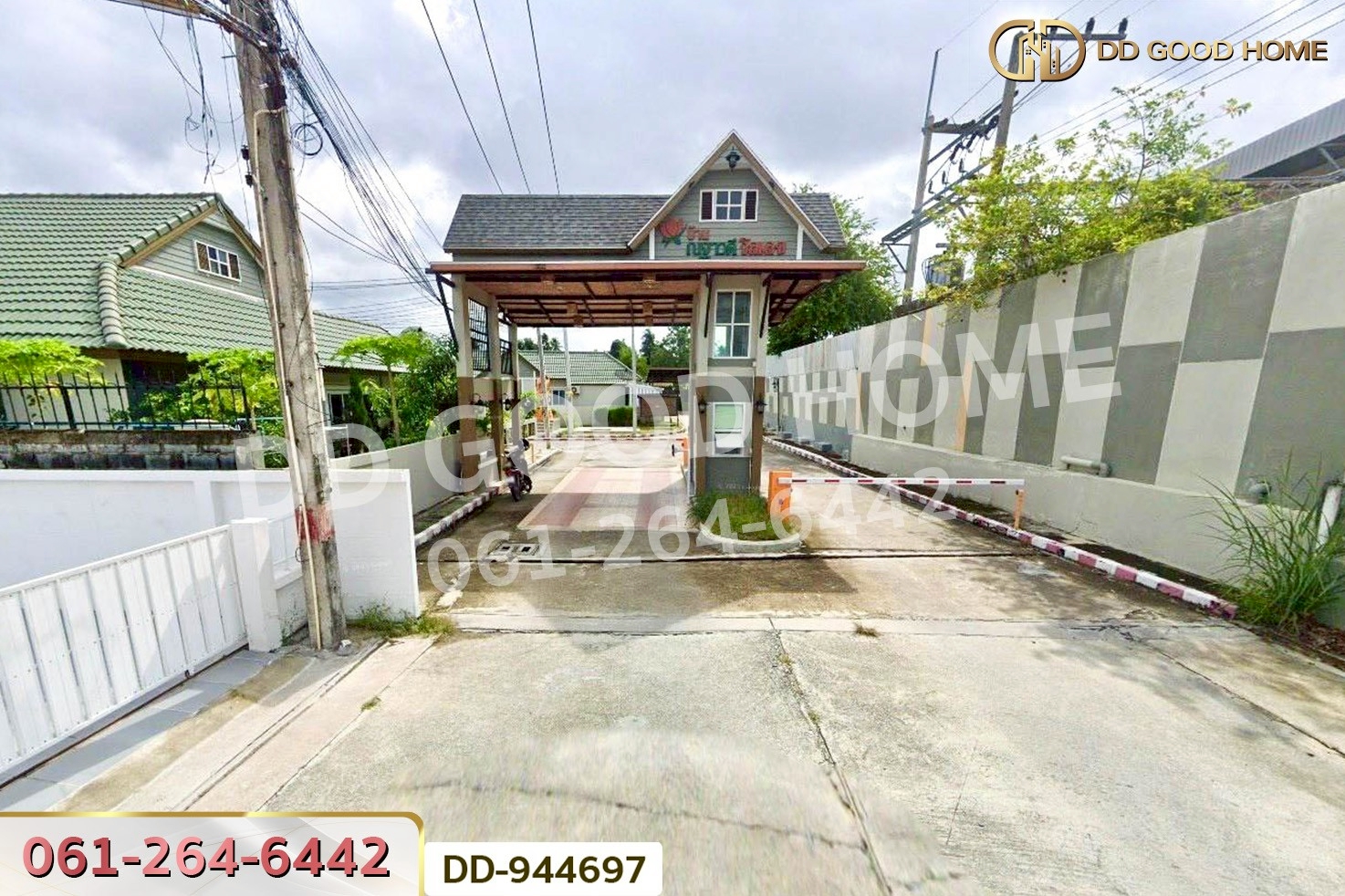 DD-944697 บ้านแฝด ณฐาวดี วิลเลจ ศรีราชา-หนองยายบู่ ชลบุรี ใกล้ไทวัสดุ ศรีราชา