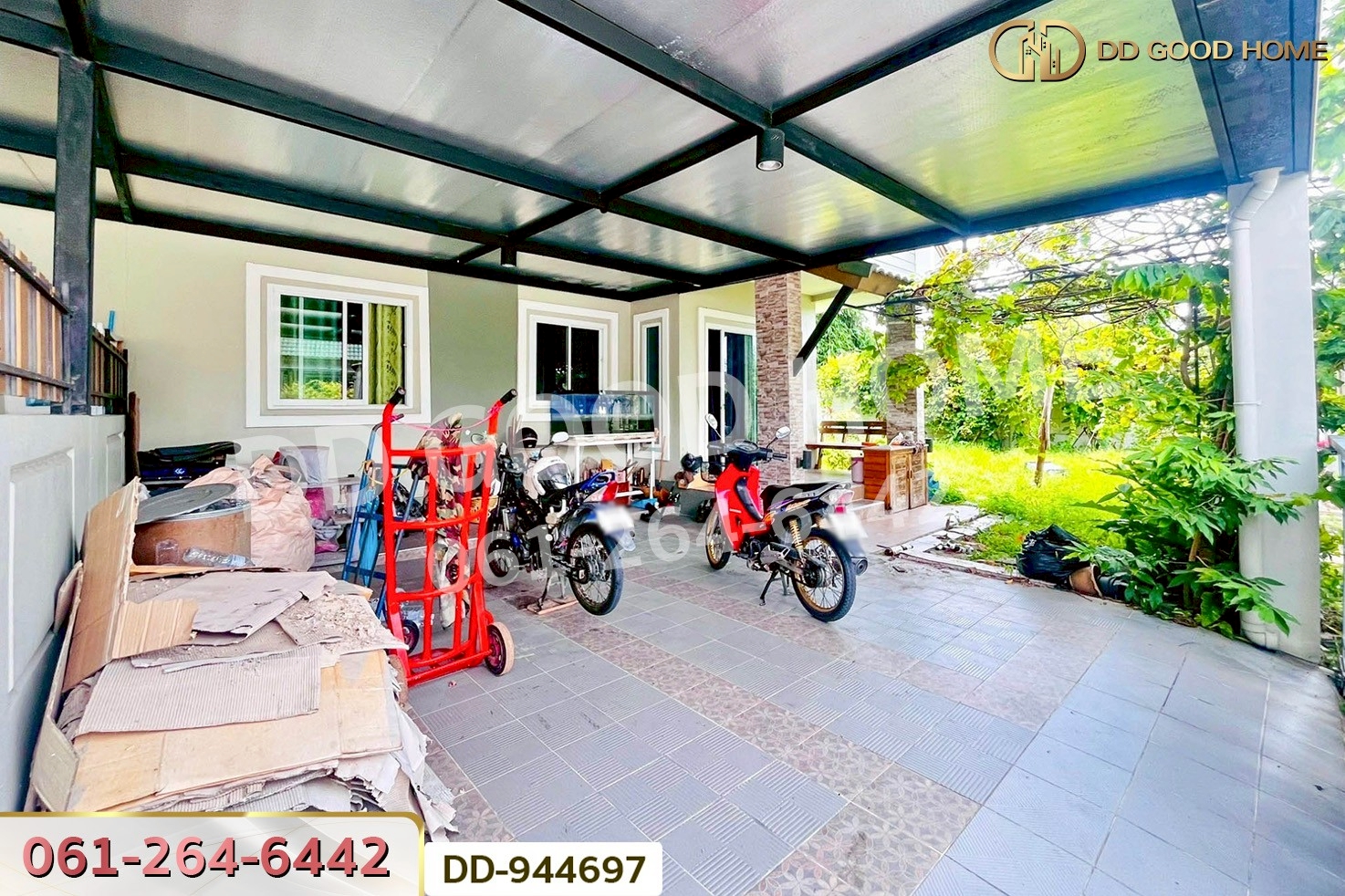 DD-944697 บ้านแฝด ณฐาวดี วิลเลจ ศรีราชา-หนองยายบู่ ชลบุรี ใกล้ไทวัสดุ ศรีราชา