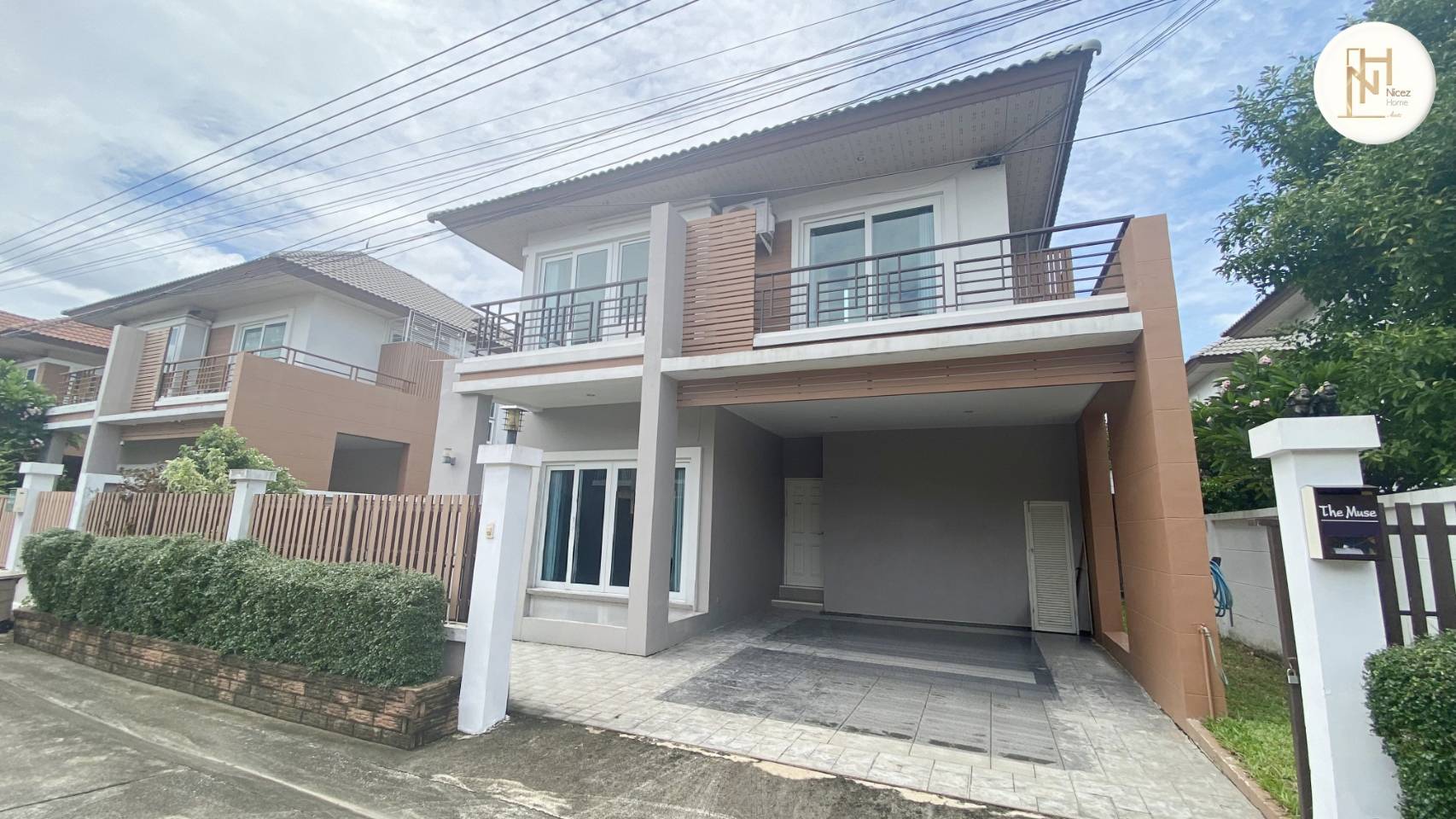 ขายเดี่ยว The muse home บางใหญ่ บ้านสวย สภาพดี บ้านใหม่ ใกล้สถานีรถไฟฟ้าสายสีม่วง