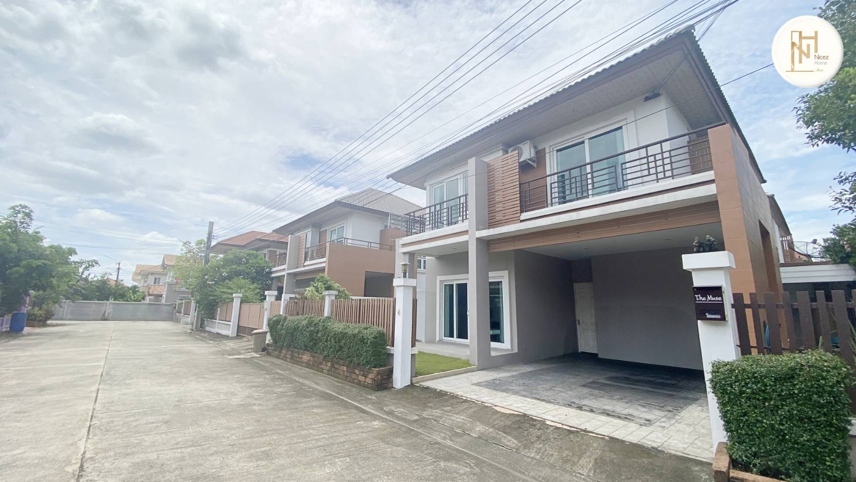 ขายเดี่ยว The muse home บางใหญ่ บ้านสวย สภาพดี บ้านใหม่ ใกล้สถานีรถไฟฟ้าสายสีม่วง