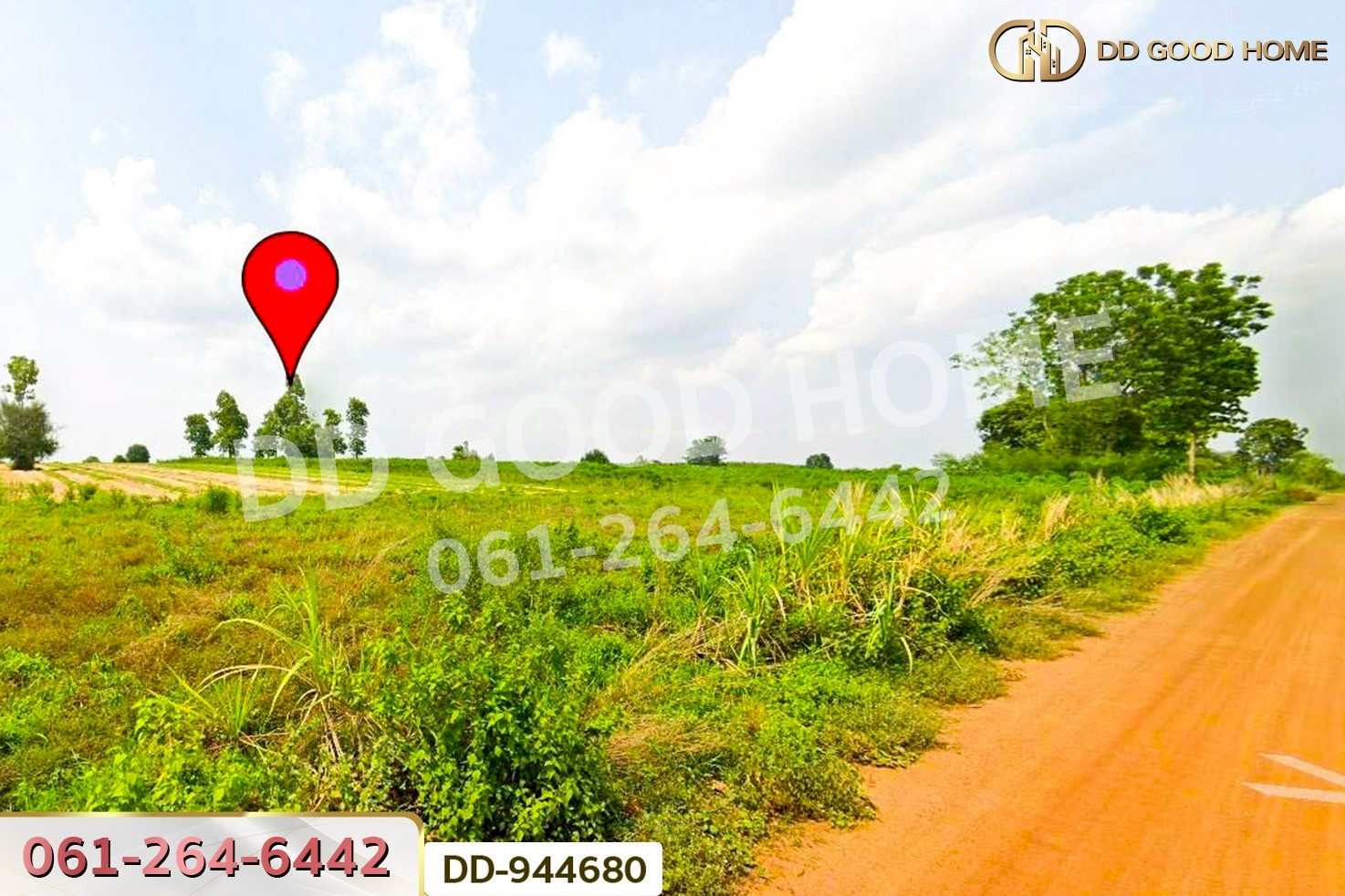 DD-944680 ที่ดินน้ำพอง 12 ไร่ ขอนแก่น ใกล้เทศบาลตำบลม่วงหวาน