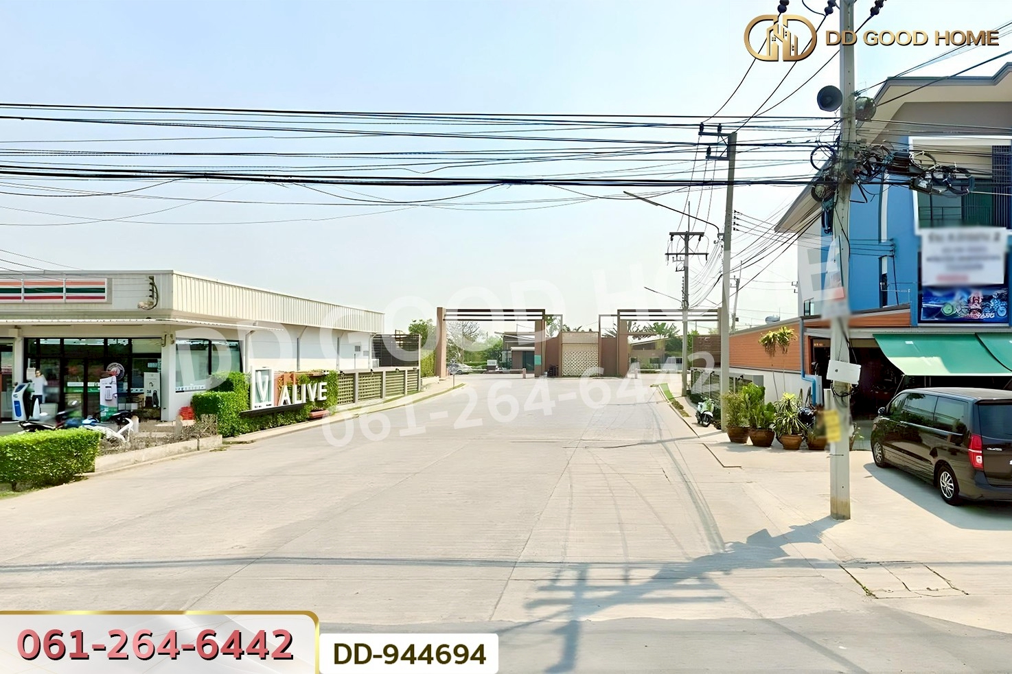 DD-944694 บ้านเดี่ยว วี-อไลฟ์ ลำลูกกา คลอง 8 ปทุมธานี ใกล้สำนักงานเทศบาลตำบลธัญบุรี