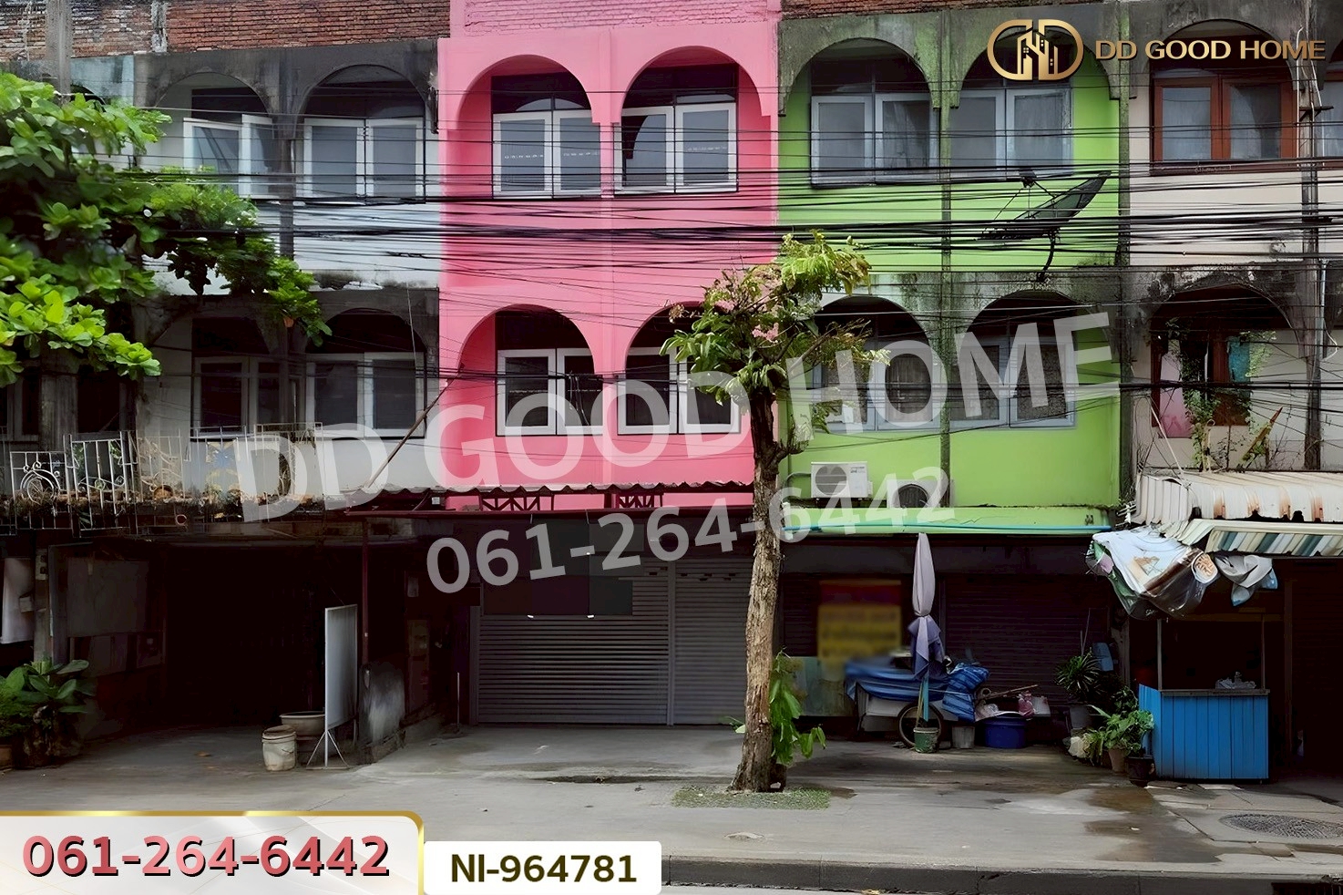 NI-964781 อาคารพาณิชย์ ถ.บางแวก ภาษีเจริญ ใกล้วัดชัยฉิมพลี