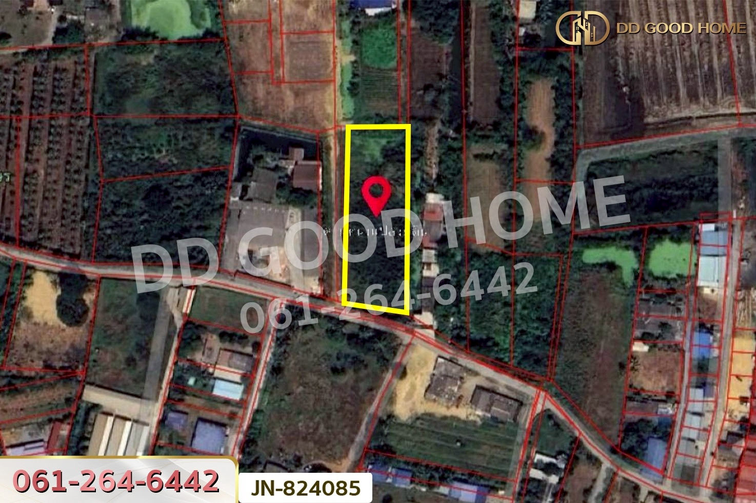 JN-824085 ที่ดินหนองดินแดง 2 ไร่ นครปฐม ใกล้เซ็นทรัลนครปฐม