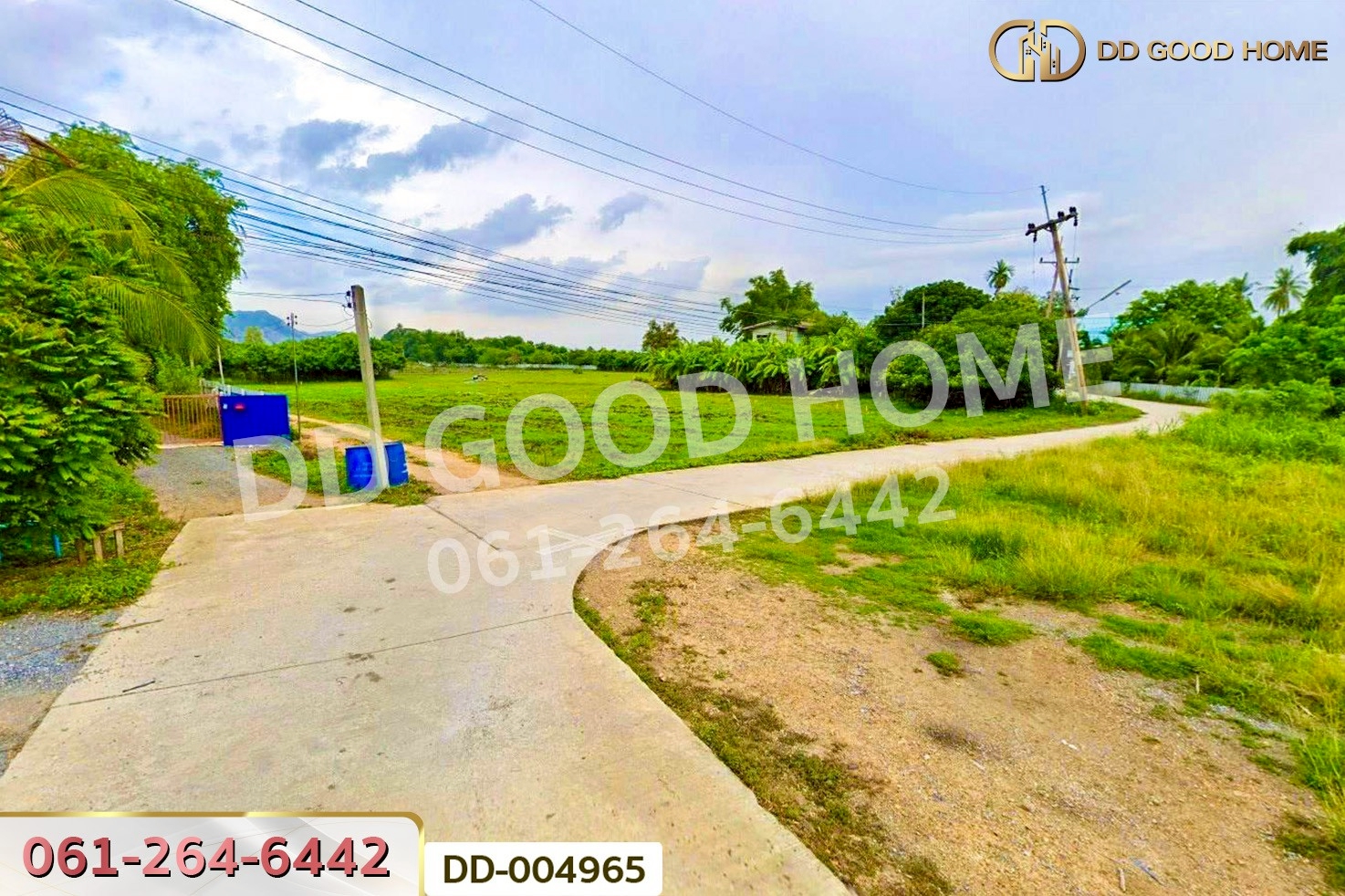 DD-004965 ที่ดินห้วยป่าหวาย 5 ไร่ 255 ตร.ว.พระพุทธบาท สระบุรี ใกล้สวนพฤกษศาสตร์พุแค