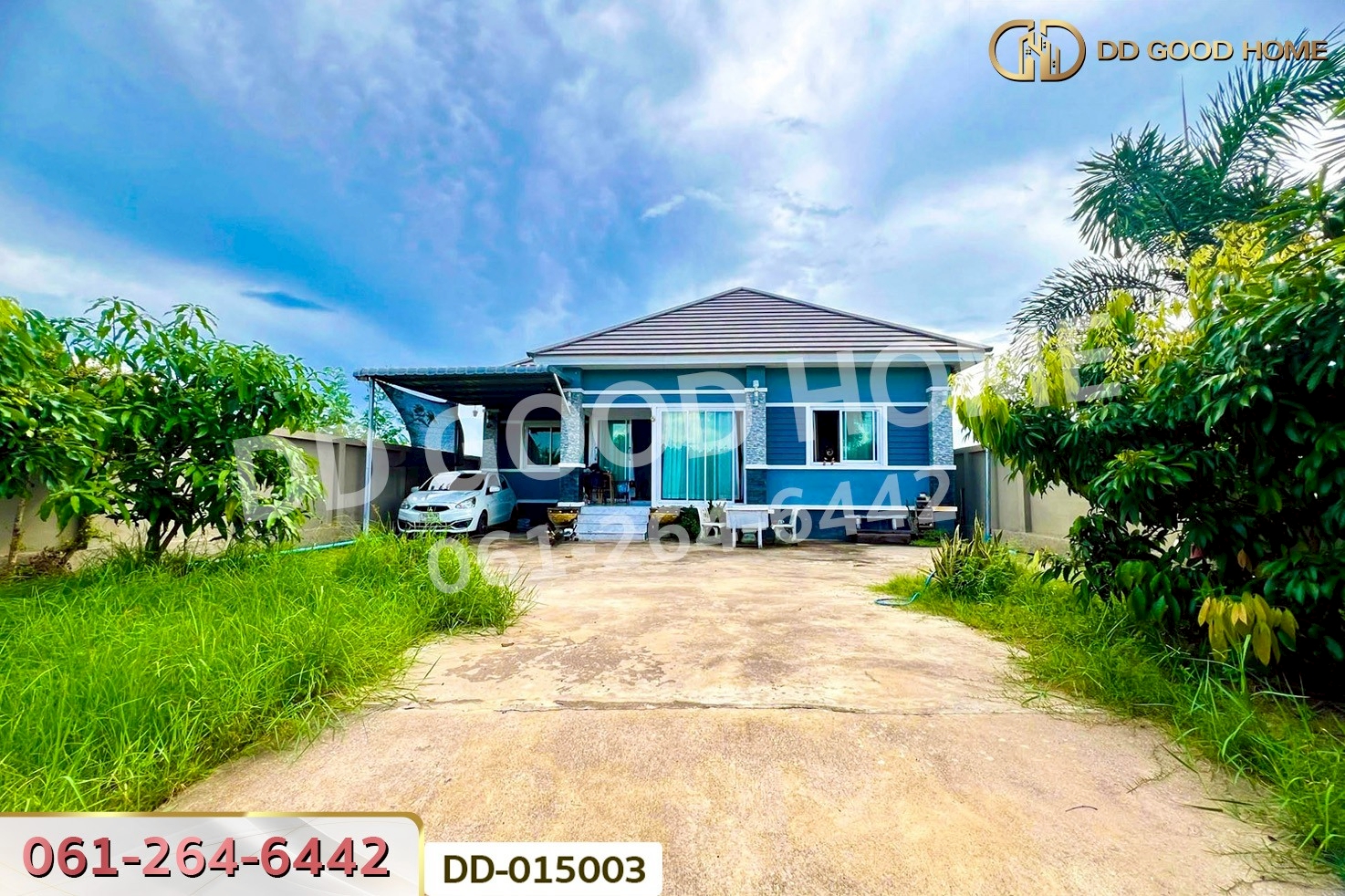 DD-015003 บ้านเดี่ยว โนนสวรรค์ อุดรธานี ใกล้แม็คโคร อุดรธานี 2 (บ้านเลื่อม)