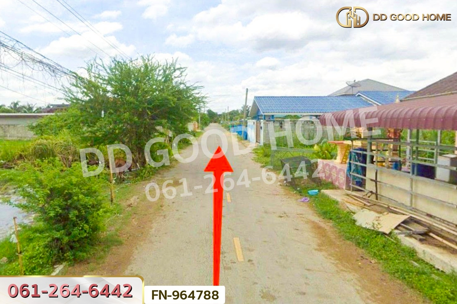 FN-964788 ที่ดินบ้านแพ้ว 2 ไร่ สมุทรสาคร ใกล้วัดกระโจมทอง
