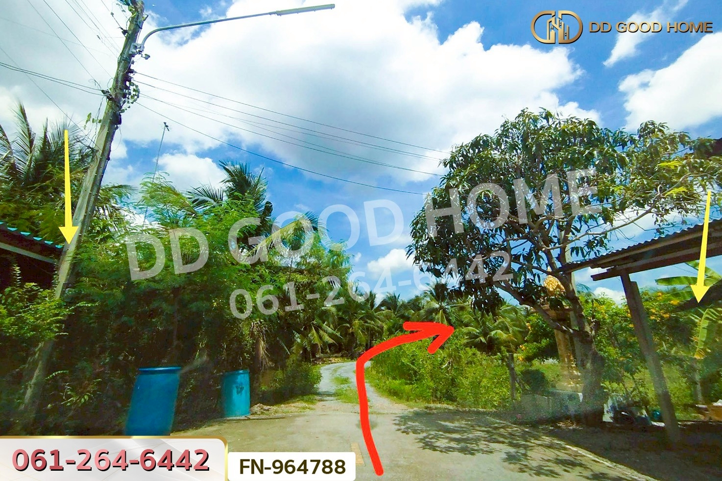 FN-964788 ที่ดินบ้านแพ้ว 2 ไร่ สมุทรสาคร ใกล้วัดกระโจมทอง