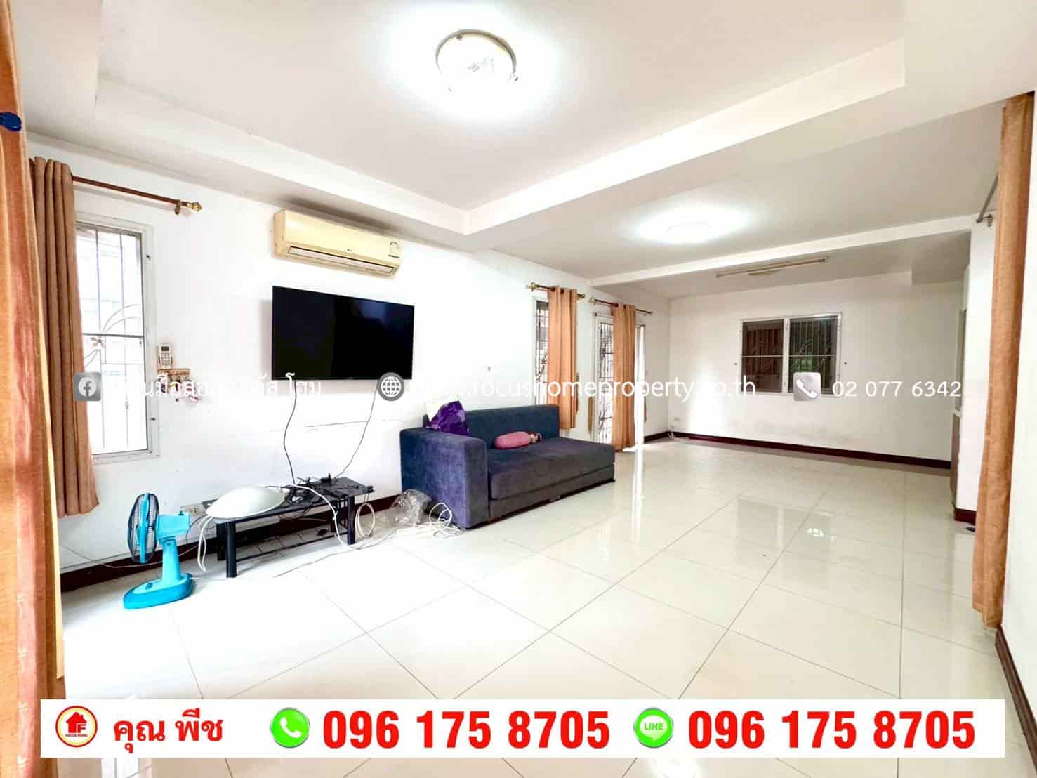 ขาย บ้านแฝด หมู่บ้านพฤกษาวิลเลจ 22 ปิ่นเกล้า-สิรินธร บางกรวย