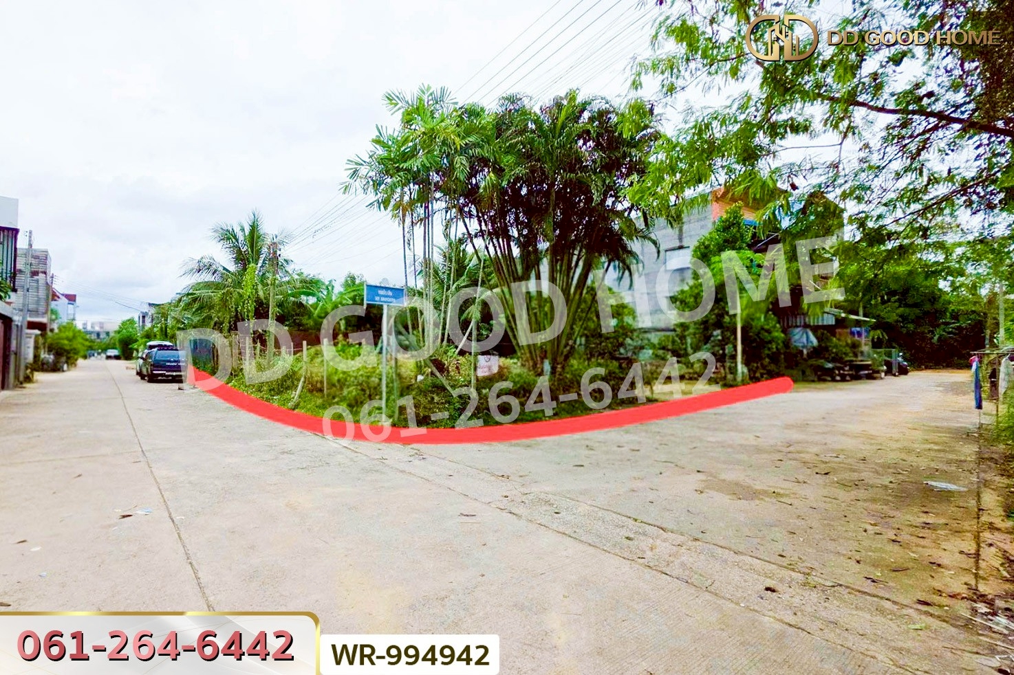 WR-994942 ที่ดินคอหงส์ 96.1 ตร.ว. ซ.รัฐประชา หาดใหญ่ ใกล้เซ็นทรัล หาดใหญ่