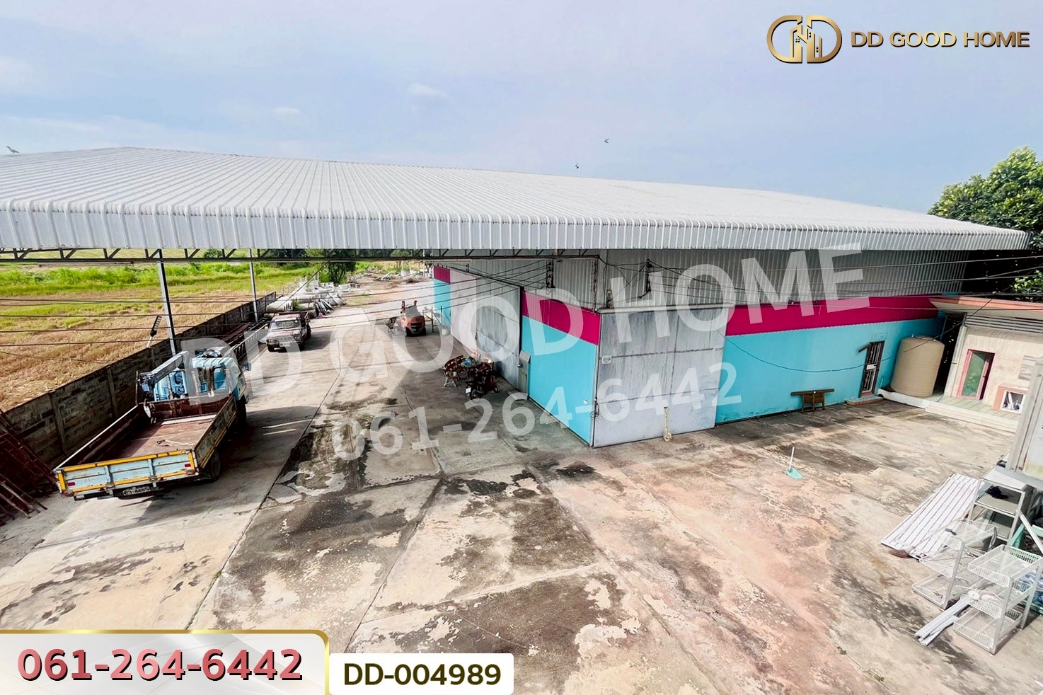 DD-004989 บ้านเดี่ยวพร้อมโกดัง เก้าเลี้ยว นครสวรรค์ (ร้านพิฐชญาณ์ค้าวัสดุ) ใกล้ตลาดสดเอเชีย-เก้าเลี้ยว