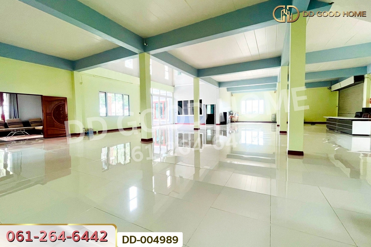 DD-004989 บ้านเดี่ยวพร้อมโกดัง เก้าเลี้ยว นครสวรรค์ (ร้านพิฐชญาณ์ค้าวัสดุ) ใกล้ตลาดสดเอเชีย-เก้าเลี้ยว