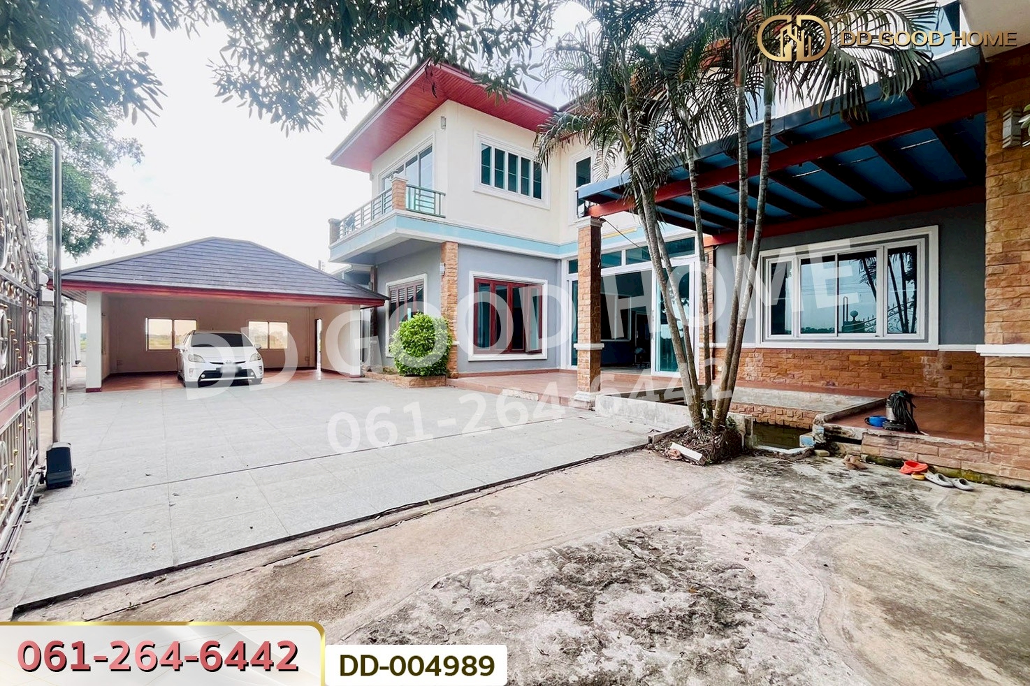 DD-004989 บ้านเดี่ยวพร้อมโกดัง เก้าเลี้ยว นครสวรรค์ (ร้านพิฐชญาณ์ค้าวัสดุ) ใกล้ตลาดสดเอเชีย-เก้าเลี้ยว