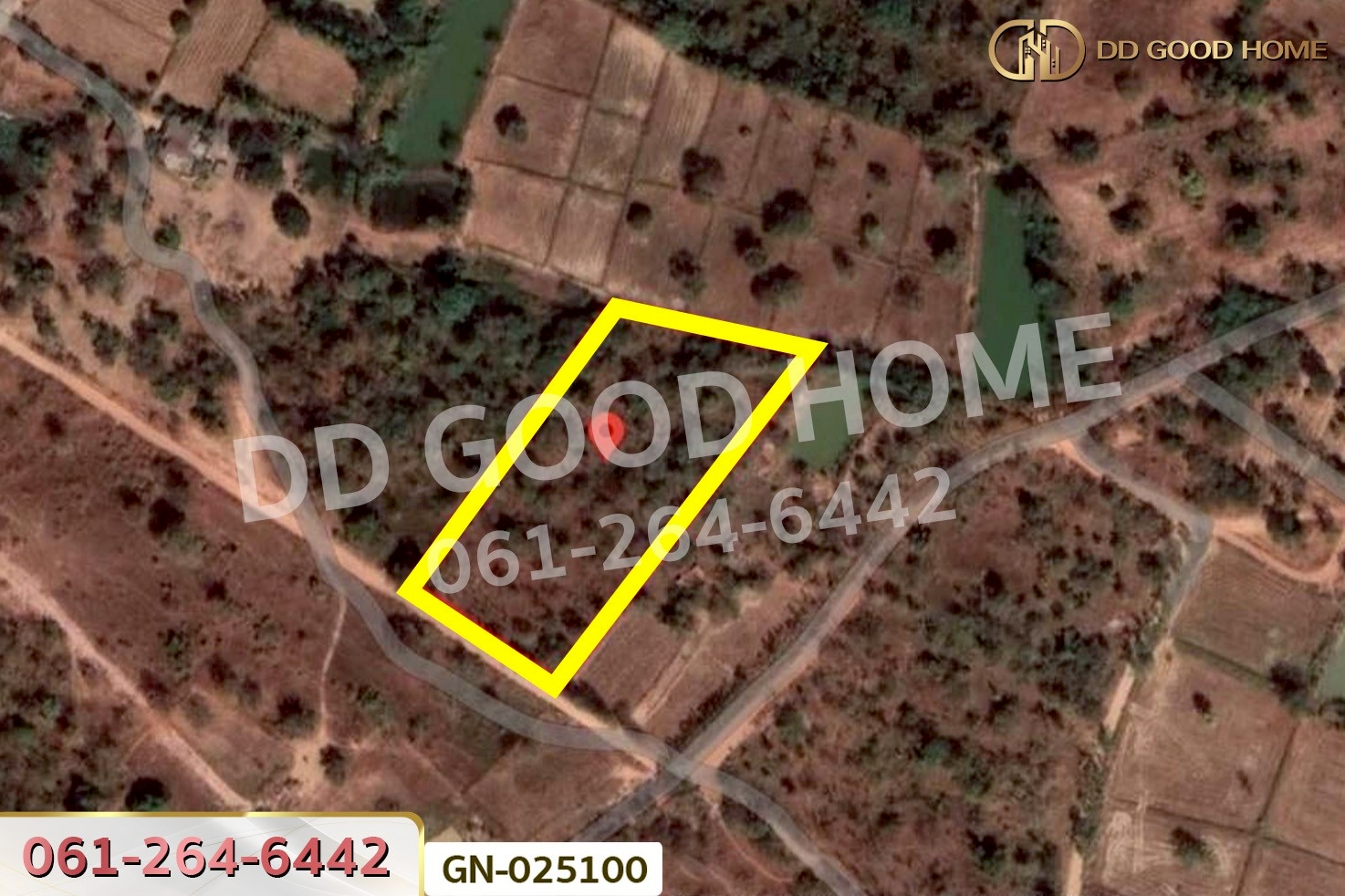 GN-025100 ที่ดินบ้านเล่า 5 ไร่ ชัยภูมิ ใกล้โรงเรียนโสตศึกษาจังหวัดชัยภูมิ
