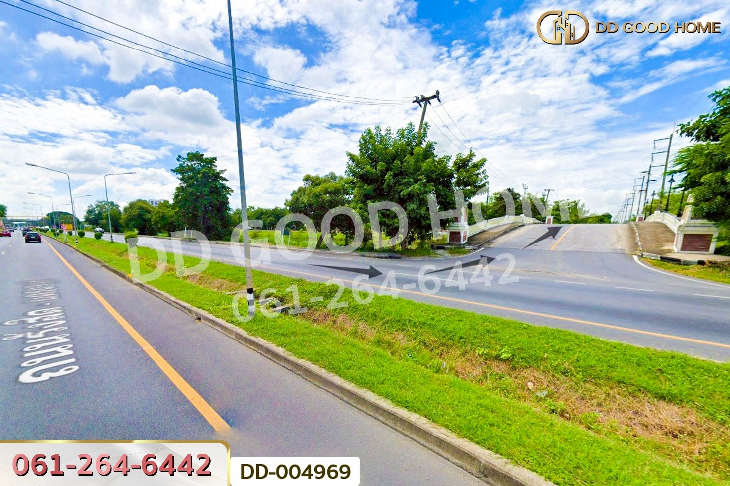 DD-004969 ที่ดินศีรษะกระบือ 52 ตร.ว. องครักษ์ นครนายก ใกล้มหาวิทยาลัยศรีนครินทรวิโรฒ องครักษ์