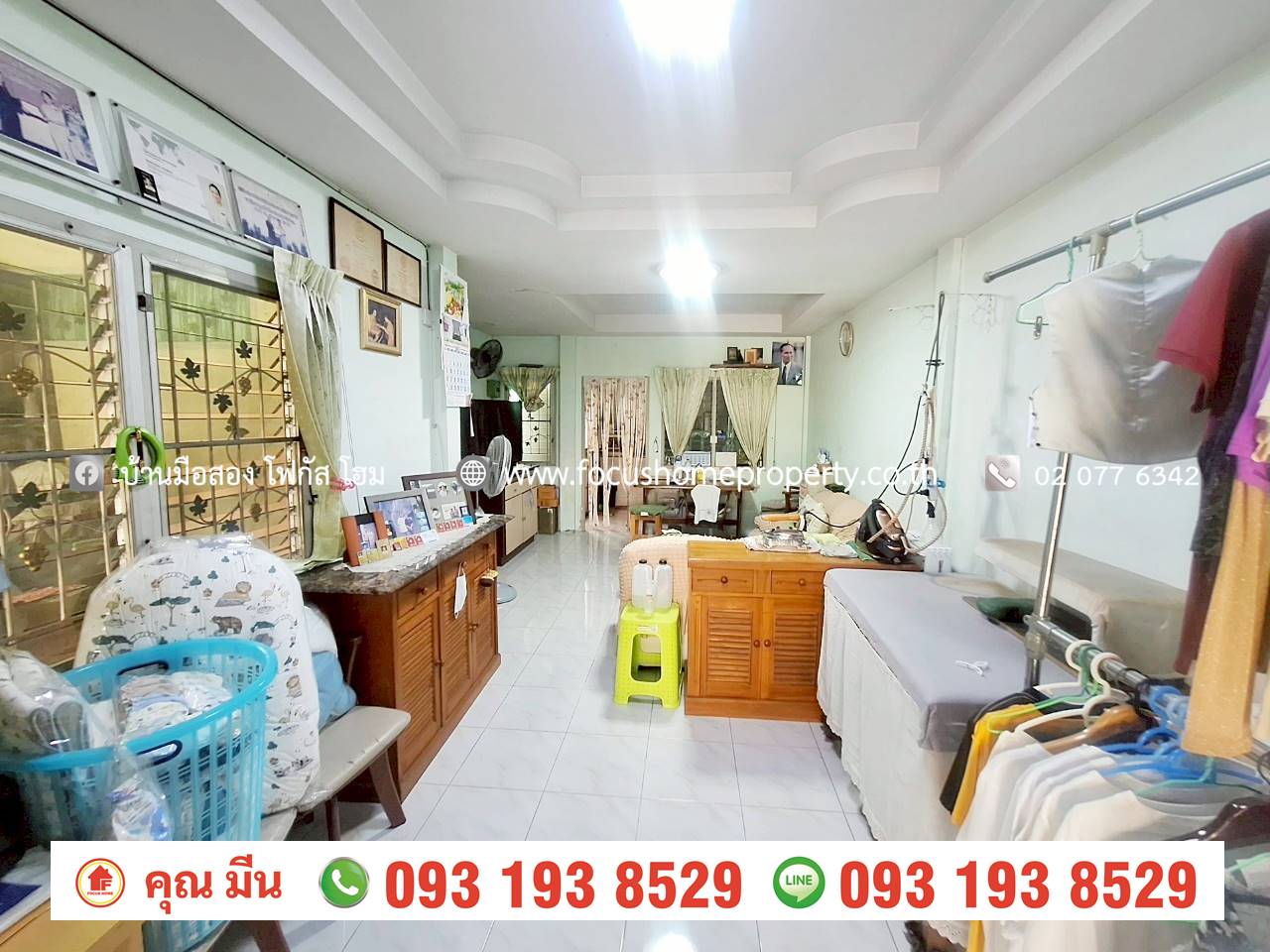 ขาย ทาวน์เฮ้าส์ หมู่บ้าน บัวทองธานีพาร์ควิลล์ 7 ซอยจันทร์ทองเอี่ยม