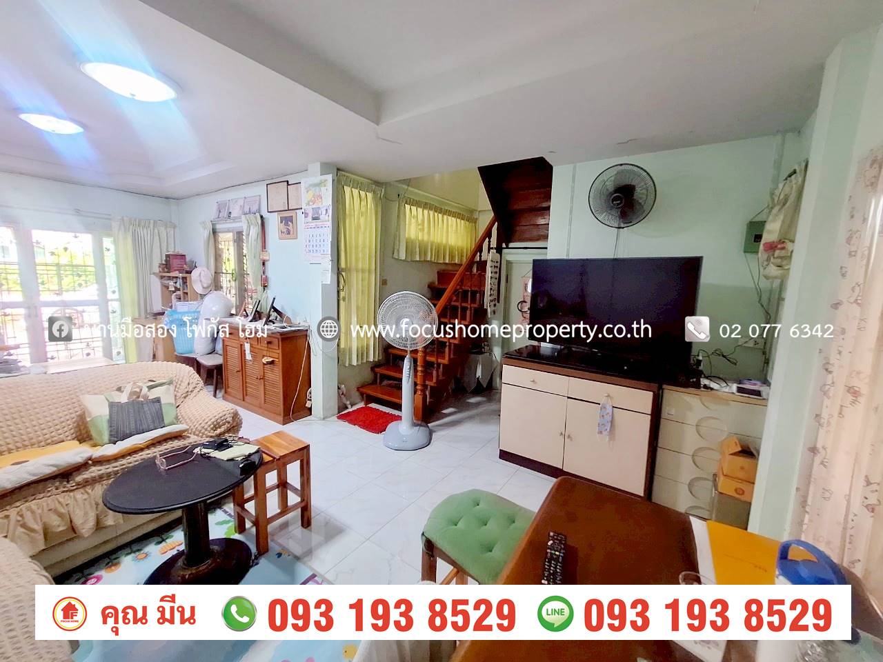 ขาย ทาวน์เฮ้าส์ หมู่บ้าน บัวทองธานีพาร์ควิลล์ 7 ซอยจันทร์ทองเอี่ยม