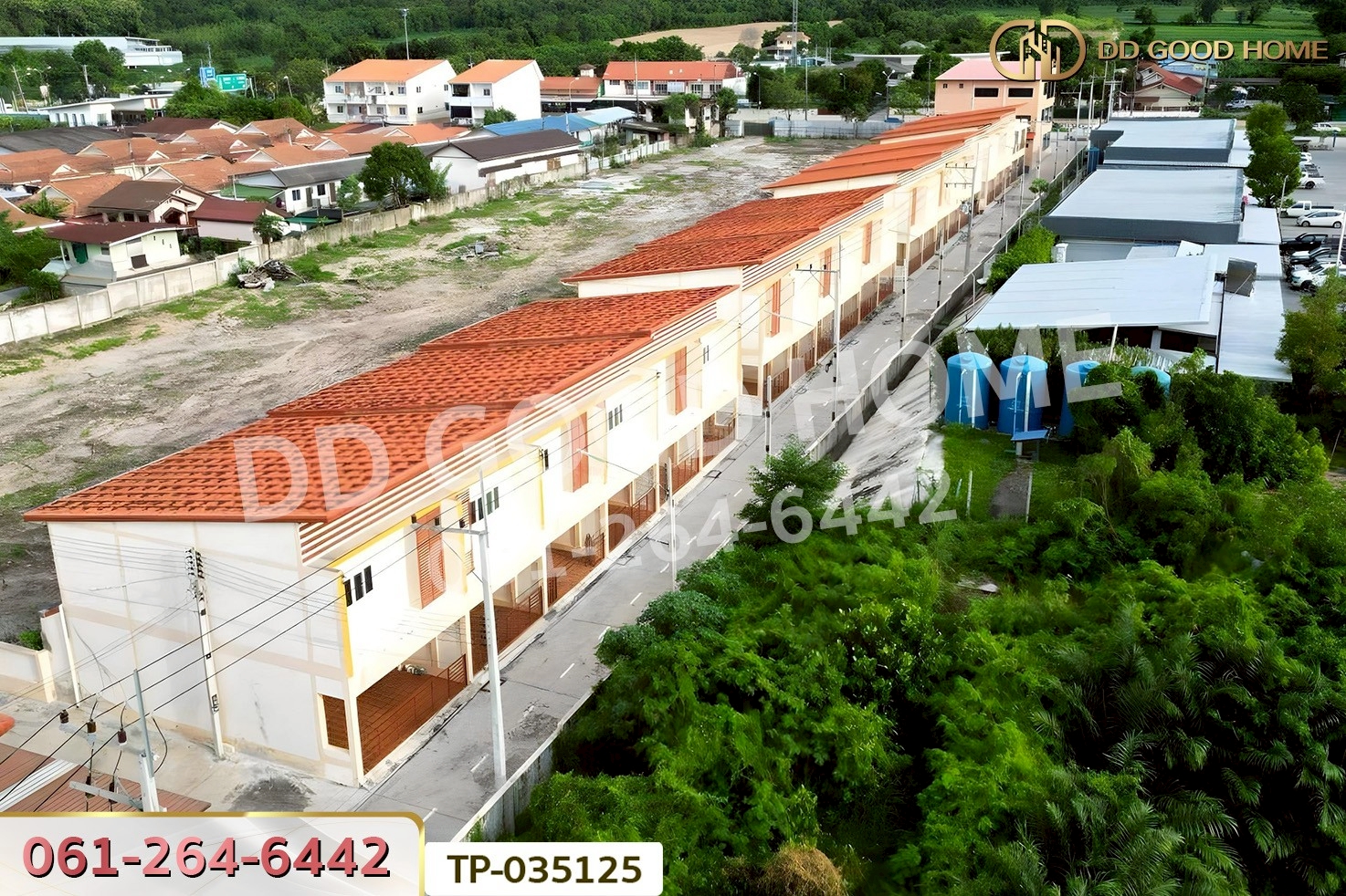 GF-035125 ทาวน์เฮ้าส์ วริศราบูรพาพัฒน์ ระยอง ใกล้คิง เพาเวอร์ อู่ตะเภา ระยอง-พัทยา