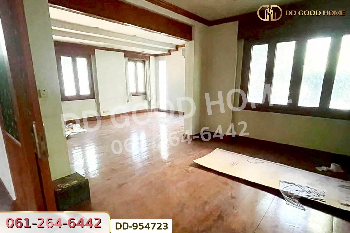 DD-954723 ที่ดินพร้อมบ้านเดี่ยวทุ่งโฮ้ง 6 ไร่ 174.5 ตร.ว. แพร่ ใกล้หอประชุม อบจ.แพร่