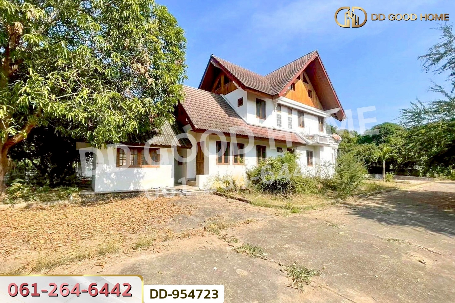 DD-954723 ที่ดินพร้อมบ้านเดี่ยวทุ่งโฮ้ง 6 ไร่ 174.5 ตร.ว. แพร่ ใกล้หอประชุม อบจ.แพร่